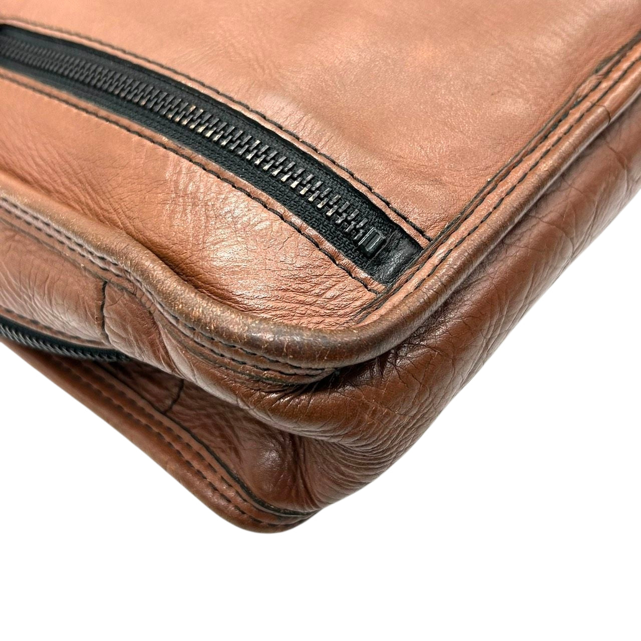 ポーター PORTER 吉田カバン ビジネスバッグ ブリーフケース ハンドバッグ A4収納 PC収納可 レザー 本革 ブラウン 茶色 メンズ 通勤 通学 ヴィンテージ クラシック 日本製 書類カバン ビジネス X3