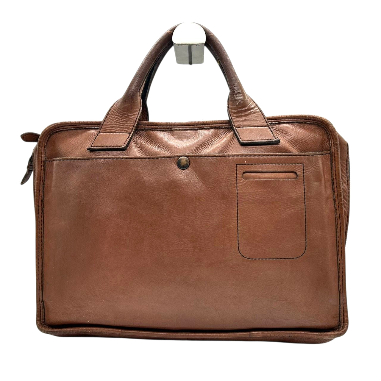 ポーター PORTER 吉田カバン ビジネスバッグ ブリーフケース ハンドバッグ A4収納 PC収納可 レザー 本革 ブラウン 茶色 メンズ 通勤 通学 ヴィンテージ クラシック 日本製 書類カバン ビジネス X3