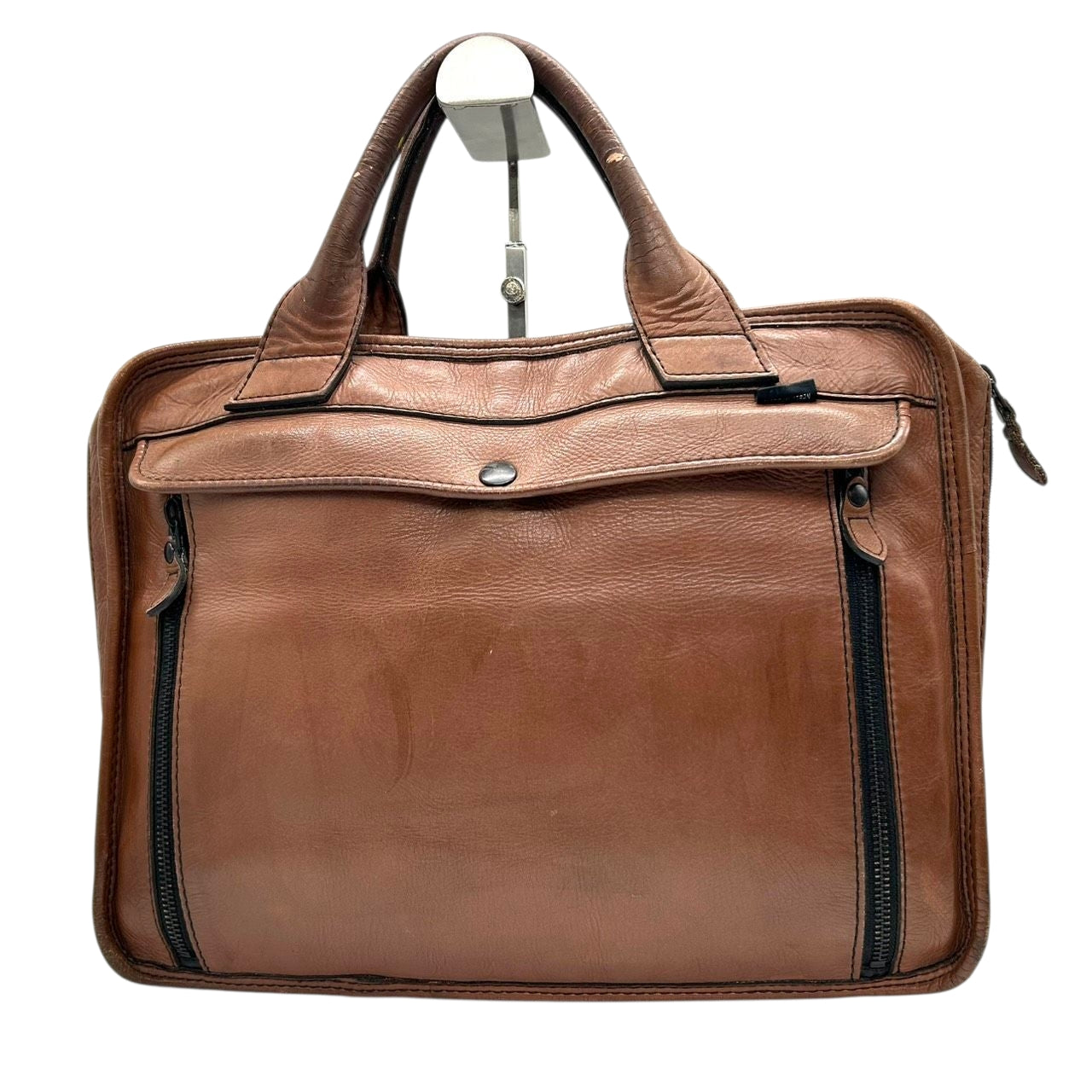 ポーター PORTER 吉田カバン ビジネスバッグ ブリーフケース ハンドバッグ A4収納 PC収納可 レザー 本革 ブラウン 茶色 メンズ 通勤 通学 ヴィンテージ クラシック 日本製 書類カバン ビジネス X3