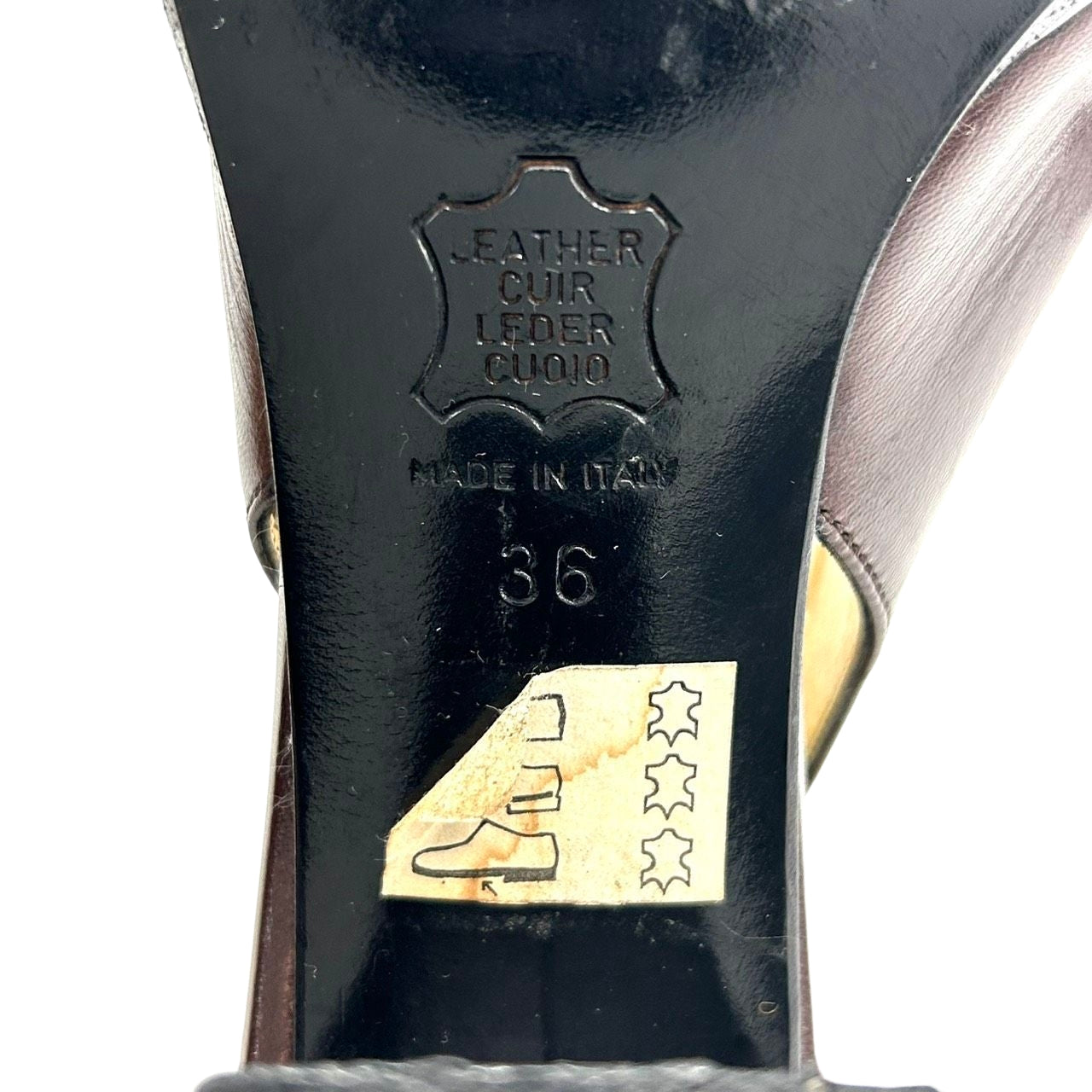 フェンディ FENDI サンダル ミュール ズッカ FFロゴ バックストラップ スクエアトゥ レザー 本革 ダークブラウン ゴールド シルバー 36 23cm イタリア製 ハイヒール エレガント ラグジュアリー ヴィンテージ CT1