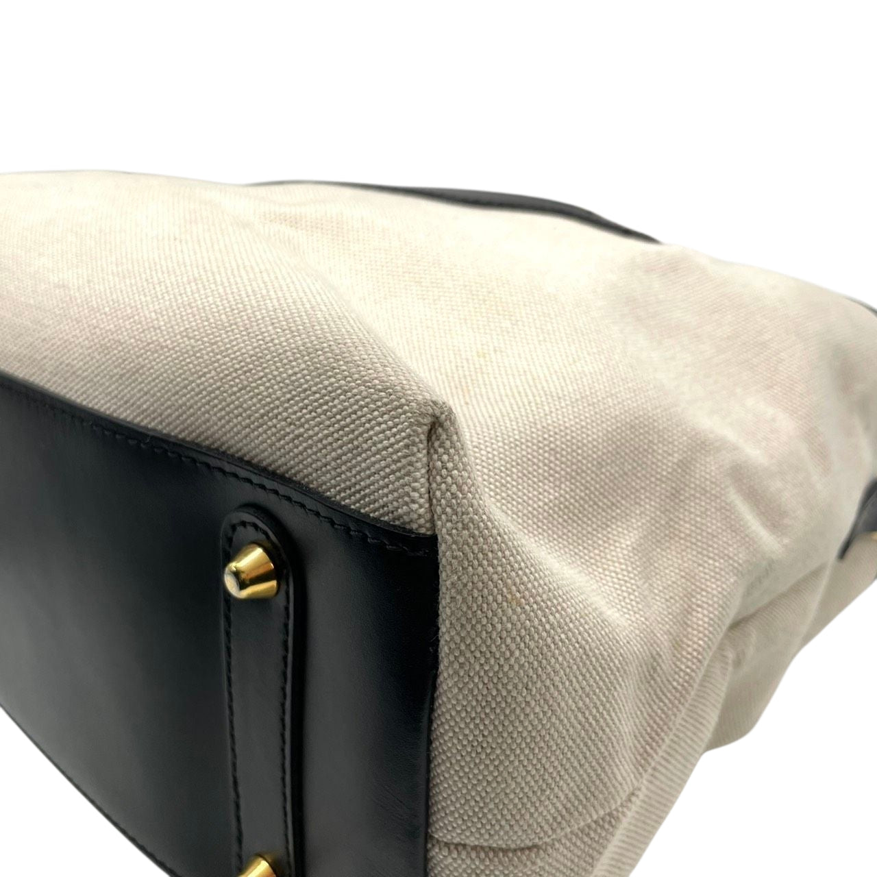 【美品/ストラップ新品】ヴィオラドーロ 2WAY トートバッグ バンブーハンドル ショルダーバッグ ハンドバッグ 肩掛け 斜め掛け可 A4 大容量 自立可 キャンバス レザー ベージュ ブラック レディース 婦人 通勤 オフィスエレガント 日本製 k13