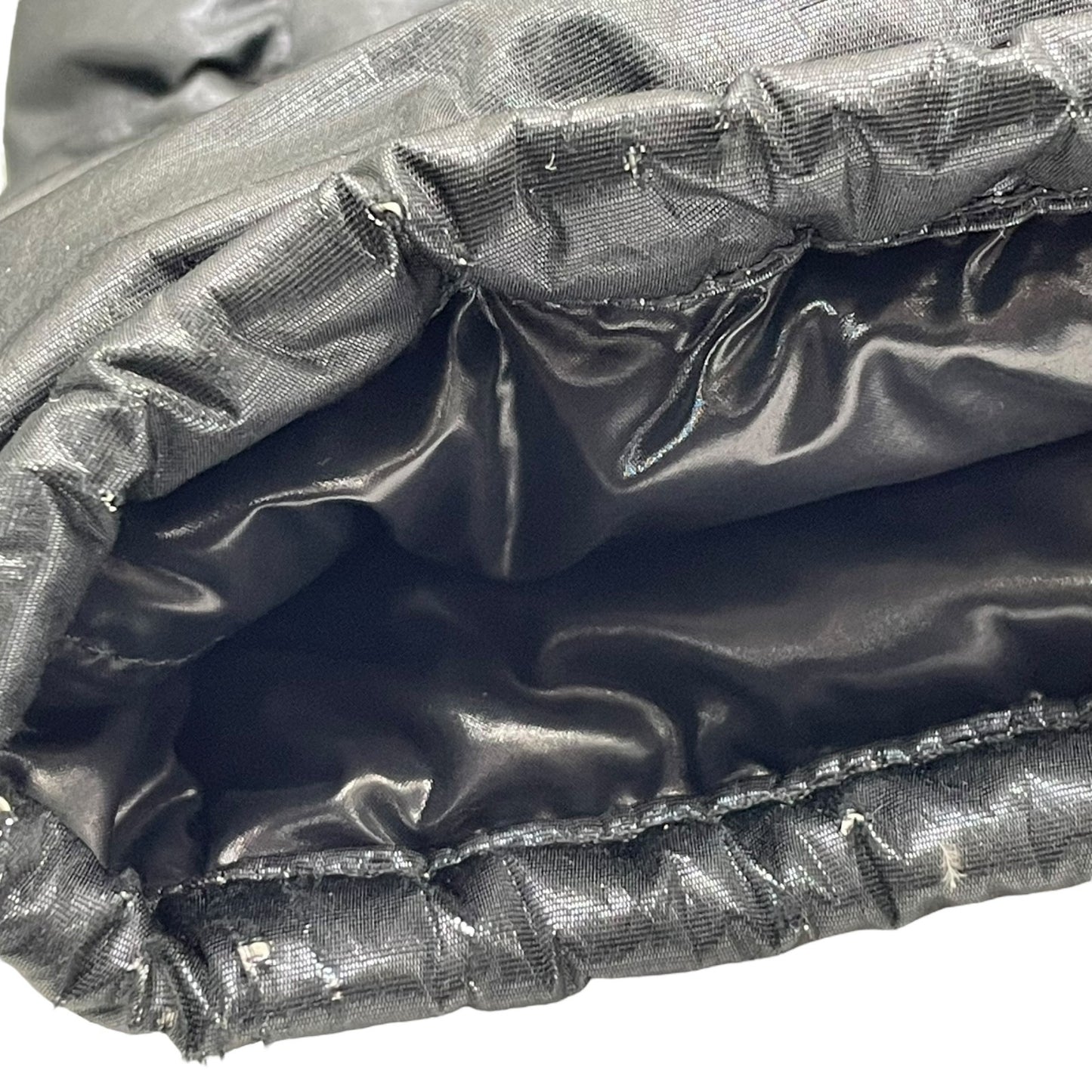 MONCLER モンクレール ダウンジャケット グレー 黒 ブラック スワロフスキー ビーズ 立体ワッペン 茶タグ ナイロン サイズ0 メンズ レディース CT