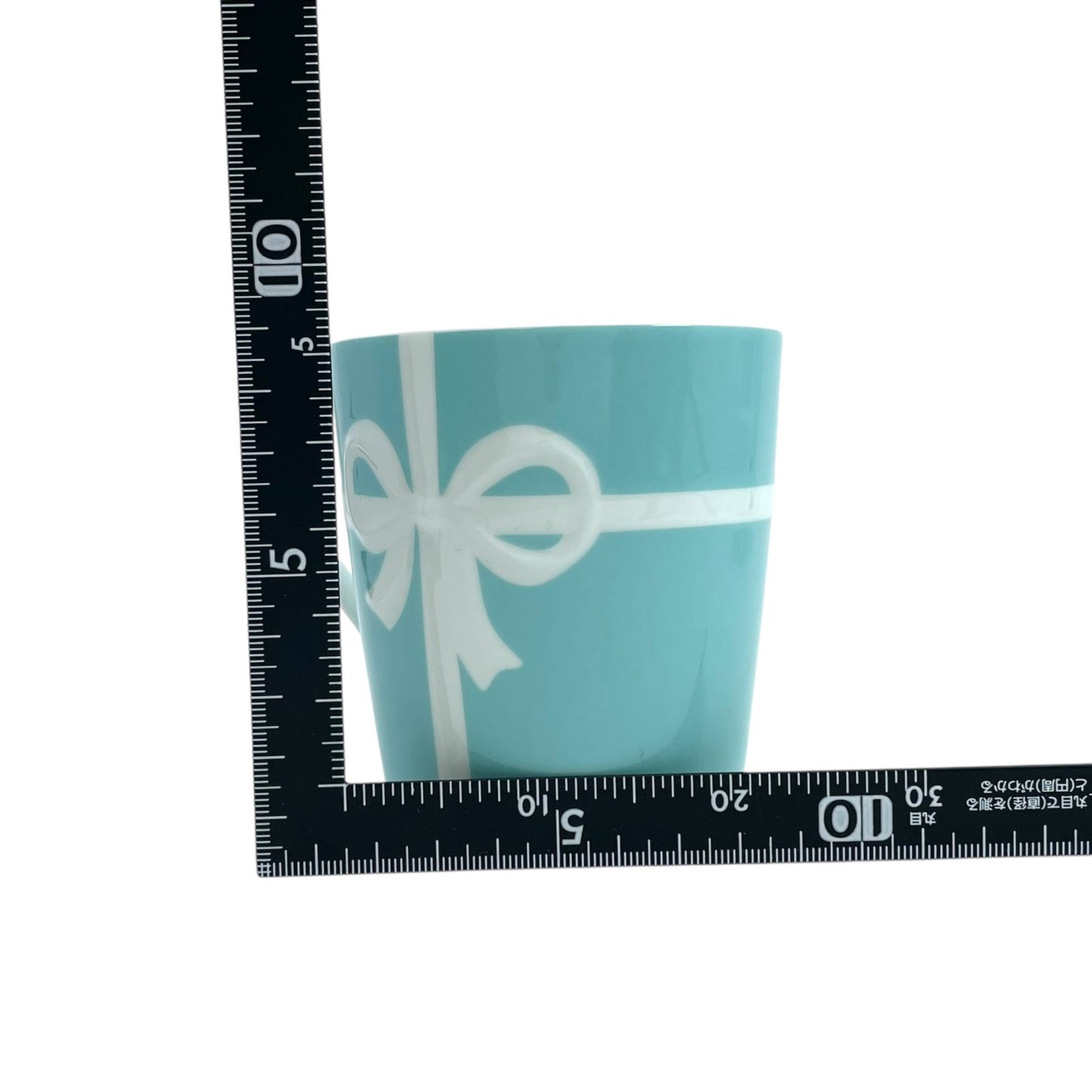 Authentic TIFFANY&Co. Blue Box Ribbon Pair Mug Set Bone China Gift Boxed Tableware