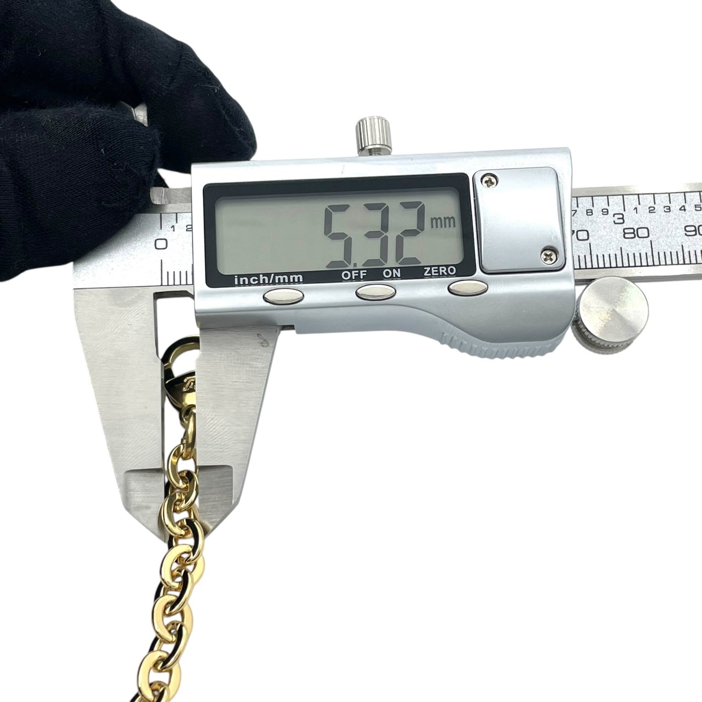 極美品 Louis Vuitton ルイ・ヴィトン チェーンショルダーストラップ ゴールドカラー 取り外し可 ゴールドメッキ 希少 レディース M2