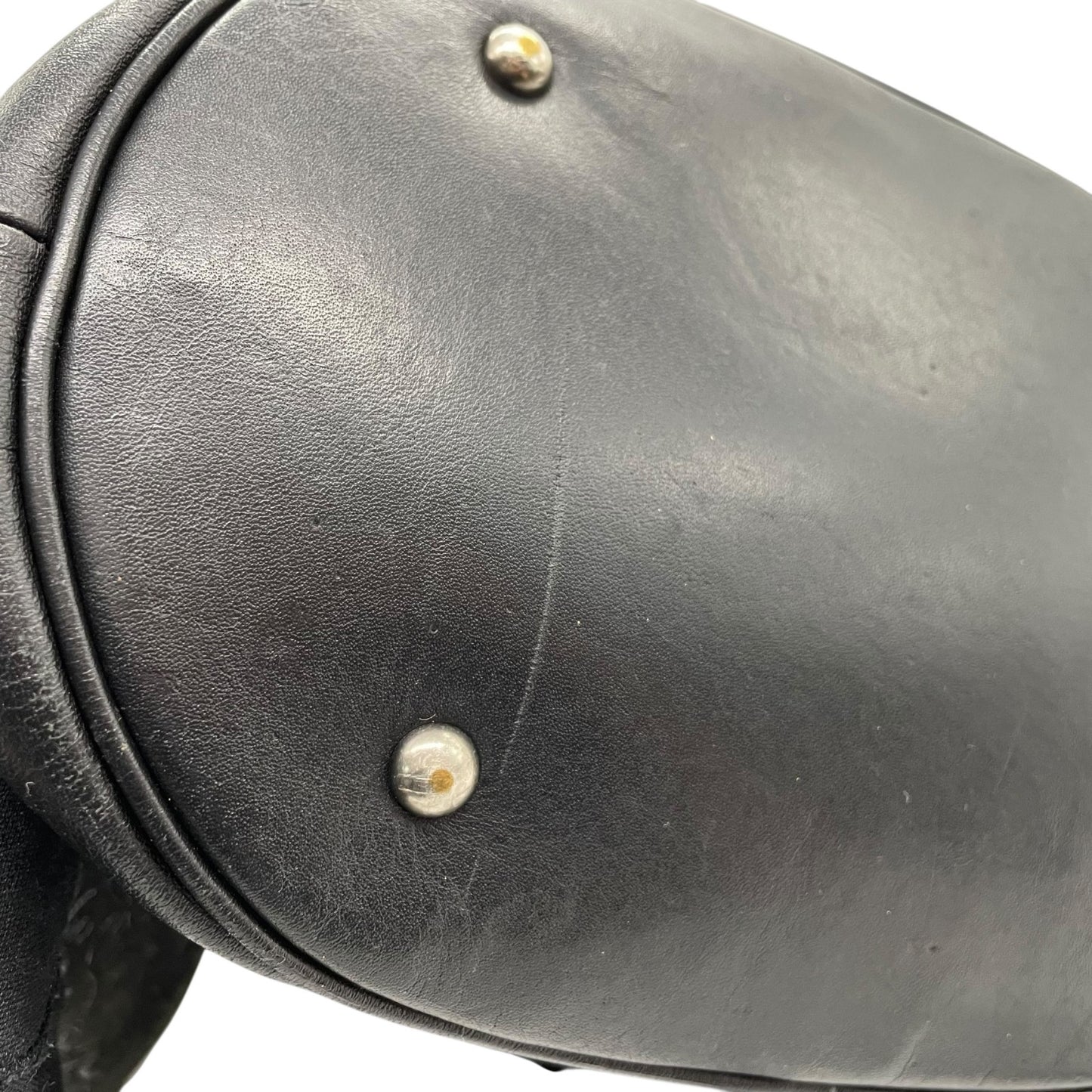 印傳屋 インデンヤ Inden トートバッグ 黒 ブラック レザー 鹿革 漆 ブラック金具 肩掛け可 レディース E11