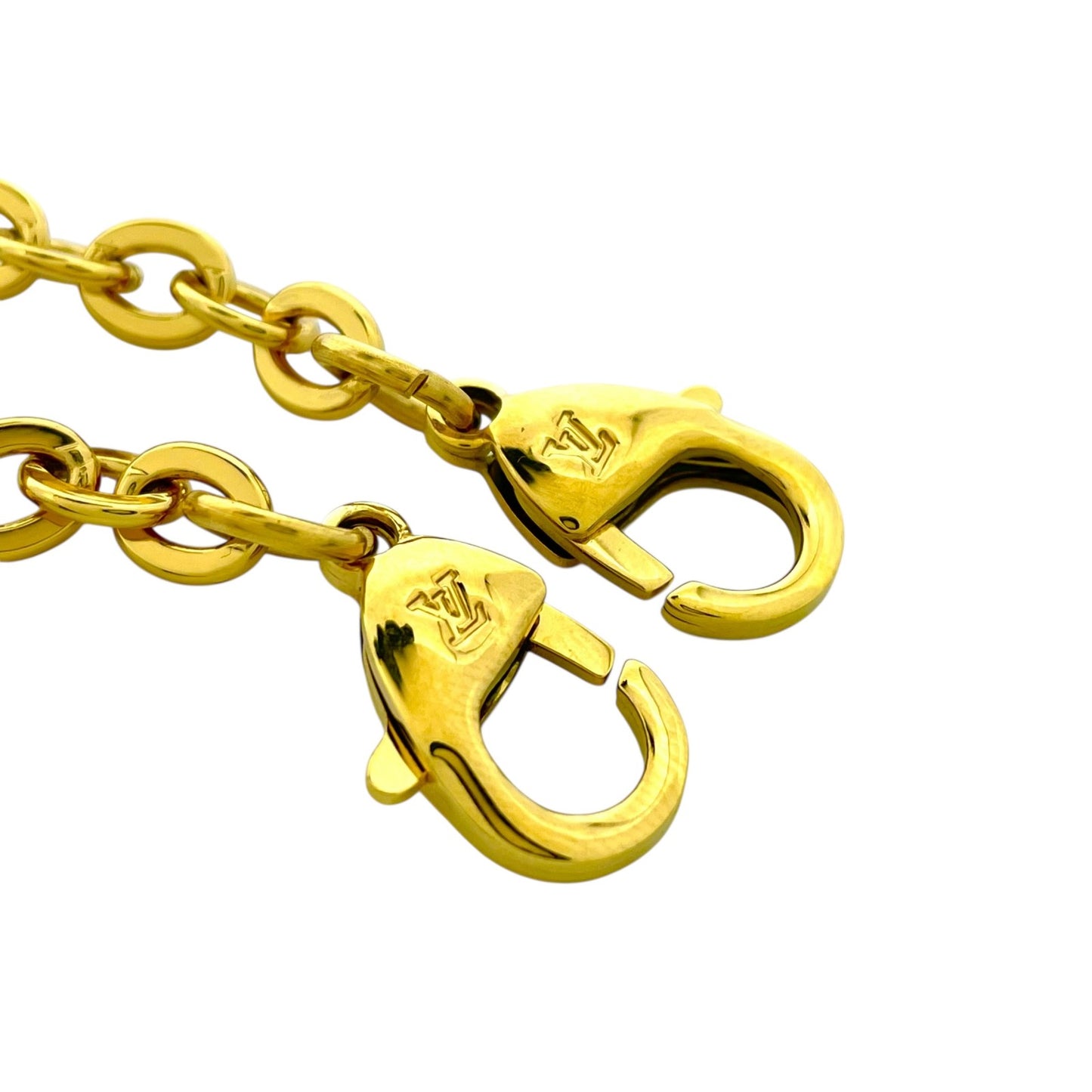 極美品 Louis Vuitton ルイ・ヴィトン チェーンショルダーストラップ ゴールドカラー 取り外し可 ゴールドメッキ 希少 レディース M2