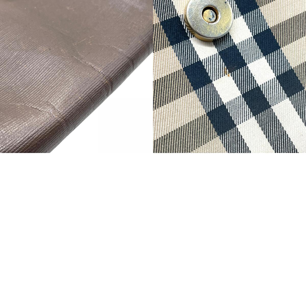 Burberry バーバリー ショルダーバッグ サコッシュ フラップ ノバチェック キャンバス×レザー ブラウン ホースロゴ シャドーホース ゴールド金具 クロスボディ ヴィンテージ アーカイブ ユニセックス K2