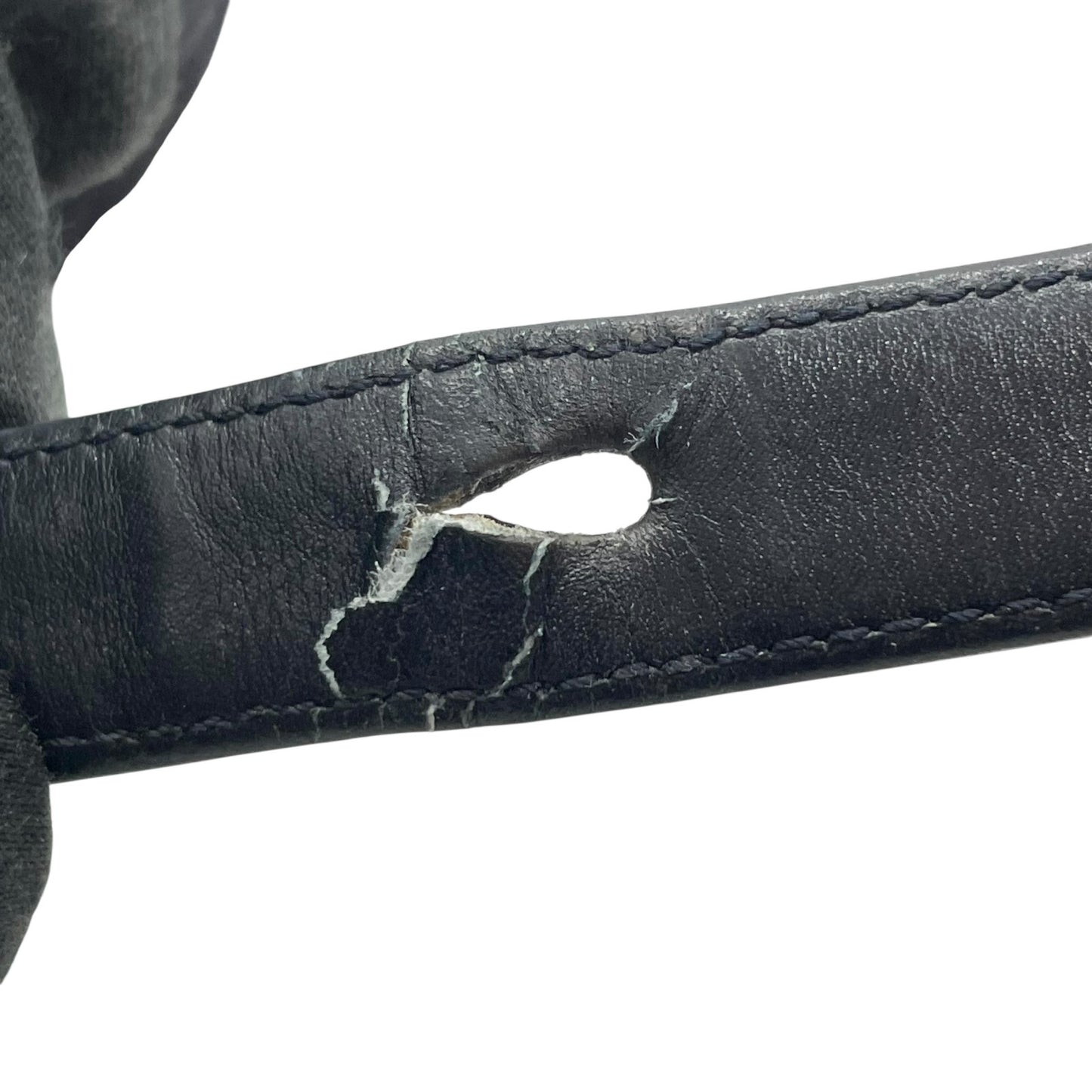 Christian Dior クリスチャンディオール ショルダーバッグ サコッシュ ネイビー 紺色 スエード×レザー Diorロゴ ゴールド金具 クロスボディ ヴィンテージ K10