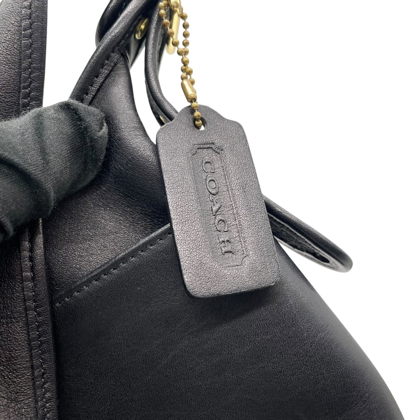 COACH OLD オールドコーチ 黒 ブラック ショルダーバッグ クロスボディ 斜め掛け ワンショルダーバッグ 肩掛け サコッシュ ポシェット オールレザー Vintage ヴィンテージ オールド 廃盤 稀少 9136 B1