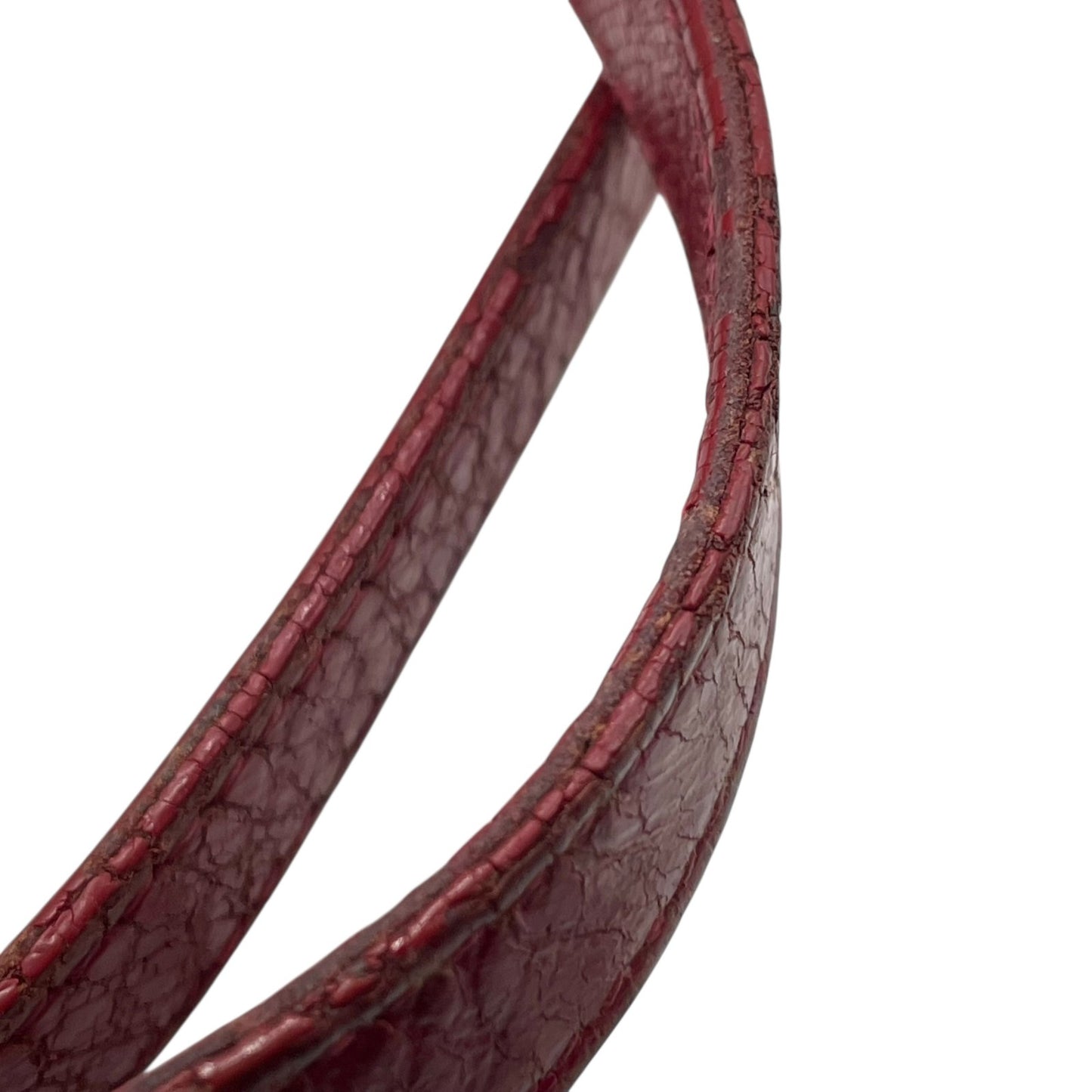 バーバリーズ Burberrys ヴィンテージ トートバッグ ハンドバッグ ノバチェック 赤 レッド レザーロングハンドル D4