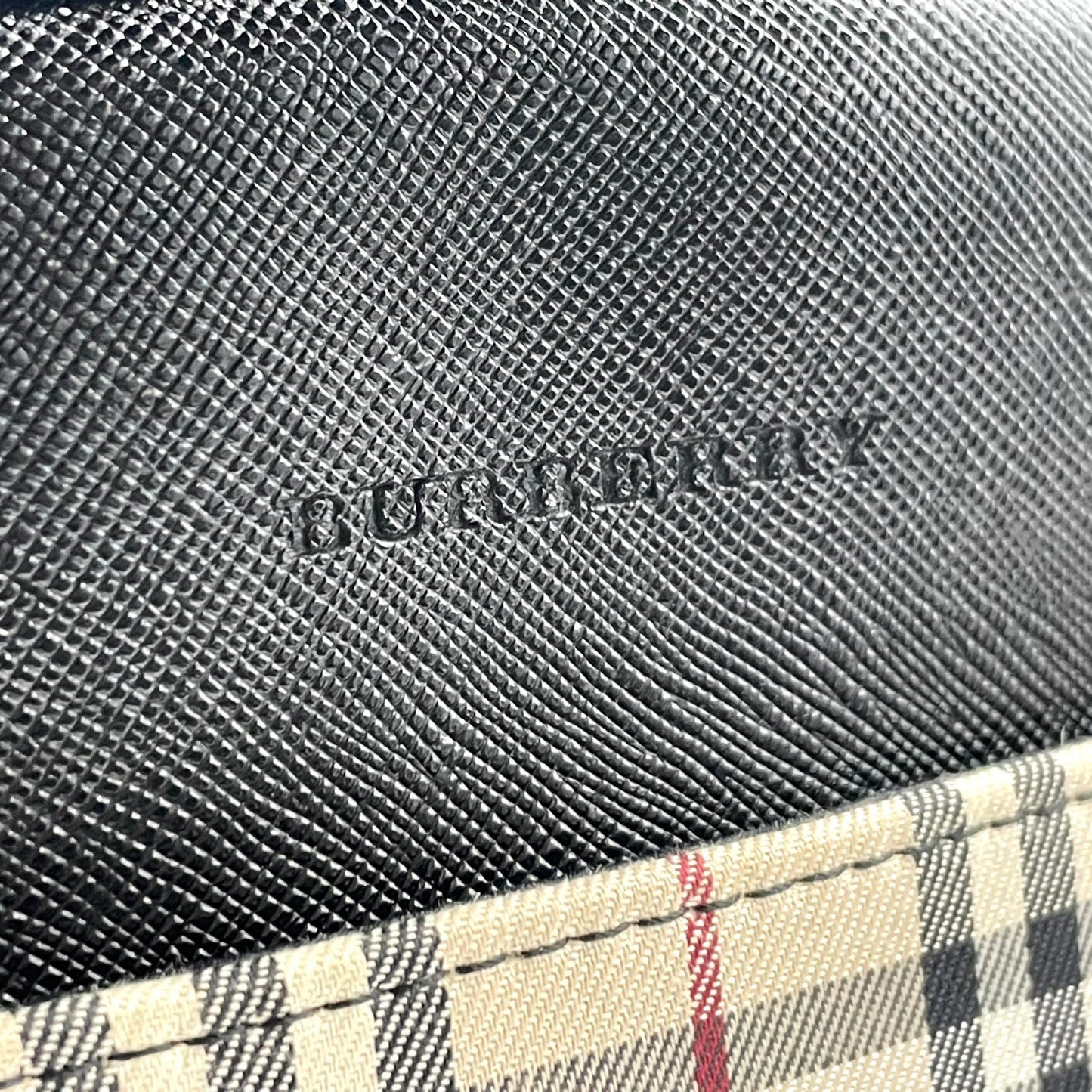 極美品 バーバリー Burberry ヴィンテージ ボストンバッグ ノバチェック 黒 ブラックレザー ハンドバッグ C
