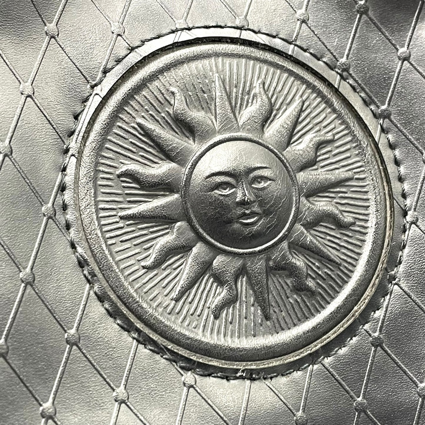 Gianni Versace ジャンニ・ヴェルサーチ ボストンバッグ レザー ブラック【中古】 レディース