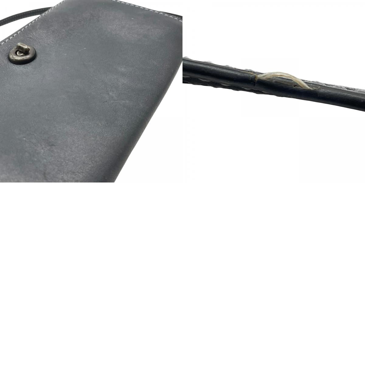 COACH コーチ ショルダーバッグ 紺 ネイビー レザー ブラック金具 ターンロック ディンキー ミニバッグ お財布バッグ 斜め掛け可 レディース C5