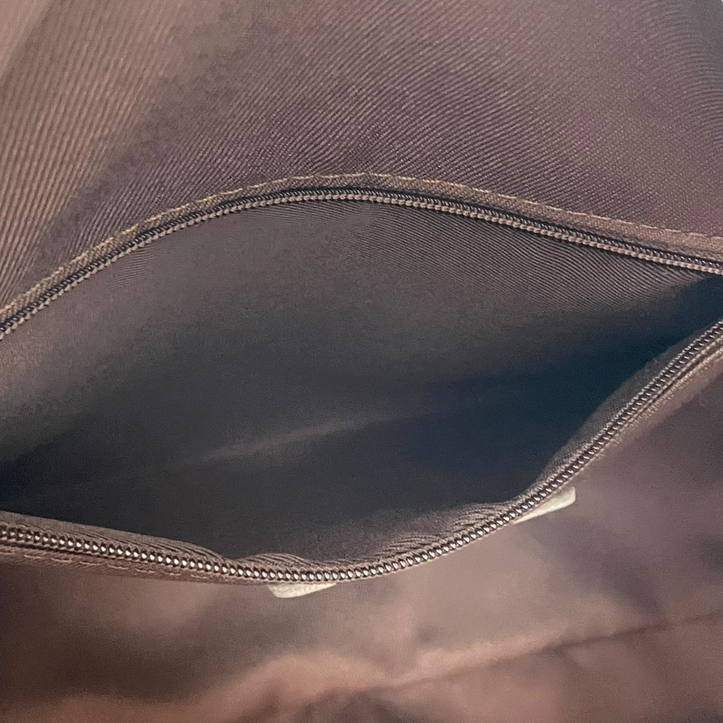 未使用級 ペルケ 2WAY ハンドバッグ ボストンバッグ ショルダーバッグ 牛革 オイルレザー オーク グレージュ テープショルダー ゴールド金具 手提げ 斜め掛け可 perche レディース Q