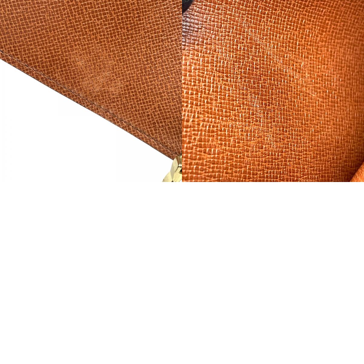 美品 ルイ・ヴィトン LOUIS VUITTON LV モノグラム ポルトフォイユ サラ 長財布 M61734 茶色 ブラウン 金金具 ゴールド金具 シリアル刻印 W1