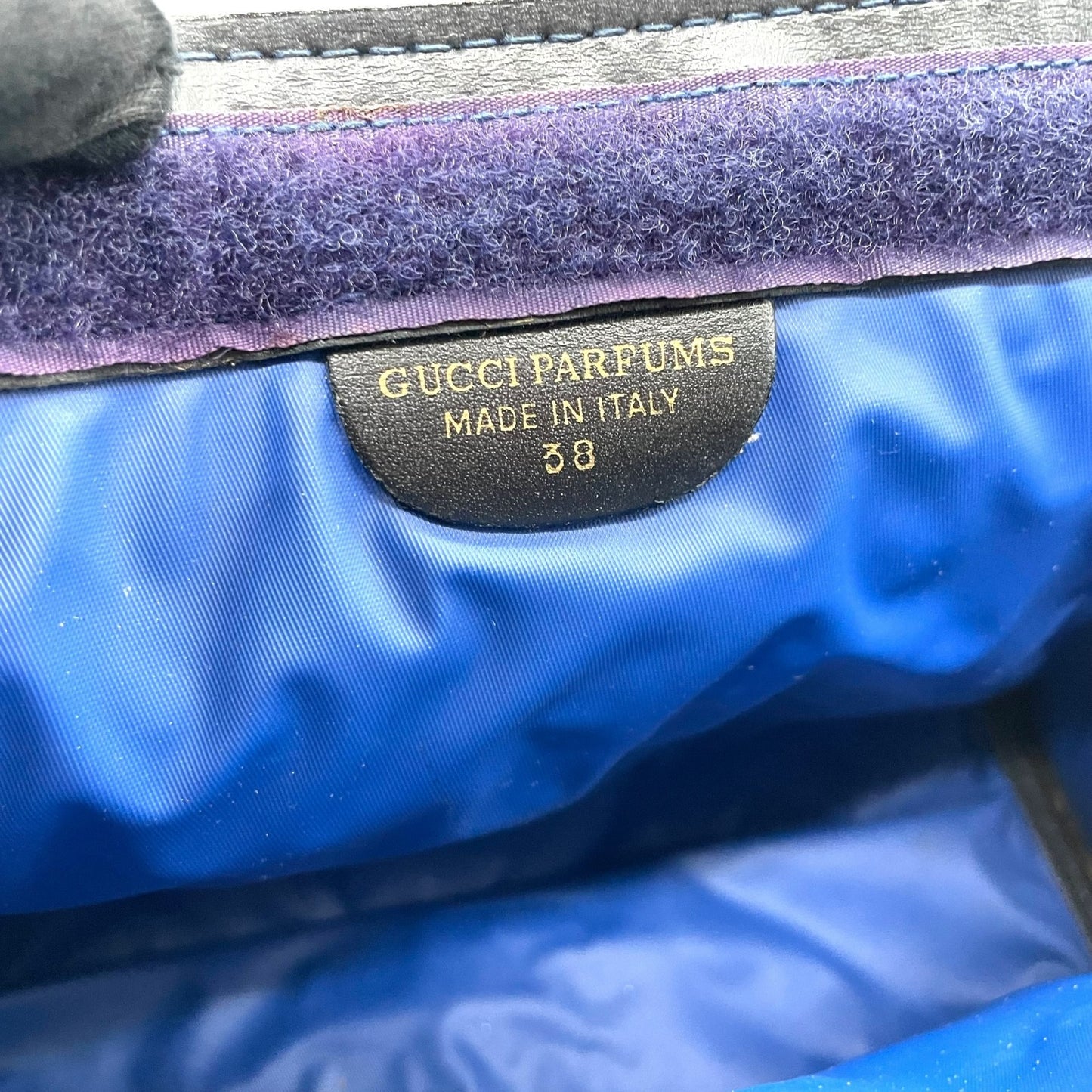 GUCCI オールドグッチ GGスプリーム シェリーライン クラッチバッグ セカンドバッグ PVC レザー グレー ネイビー ヴィンテージ K9