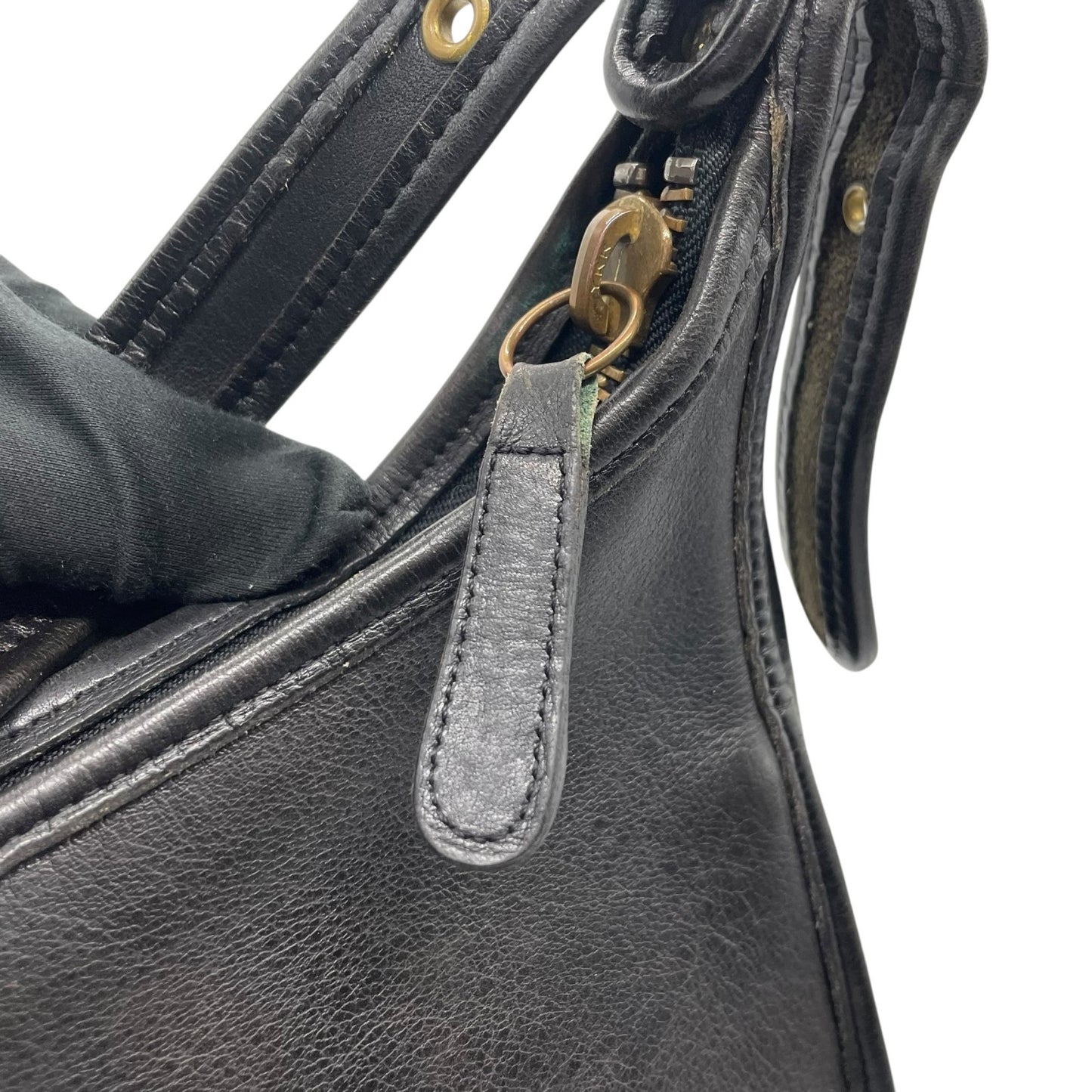 希少 90's OLD COACH オールドコーチ 9950 ショルダーバッグ マシューヒーリー ゴールド金具 黒 ブラック ユニセックス ヴィンテージ 斜め掛け レザー A1