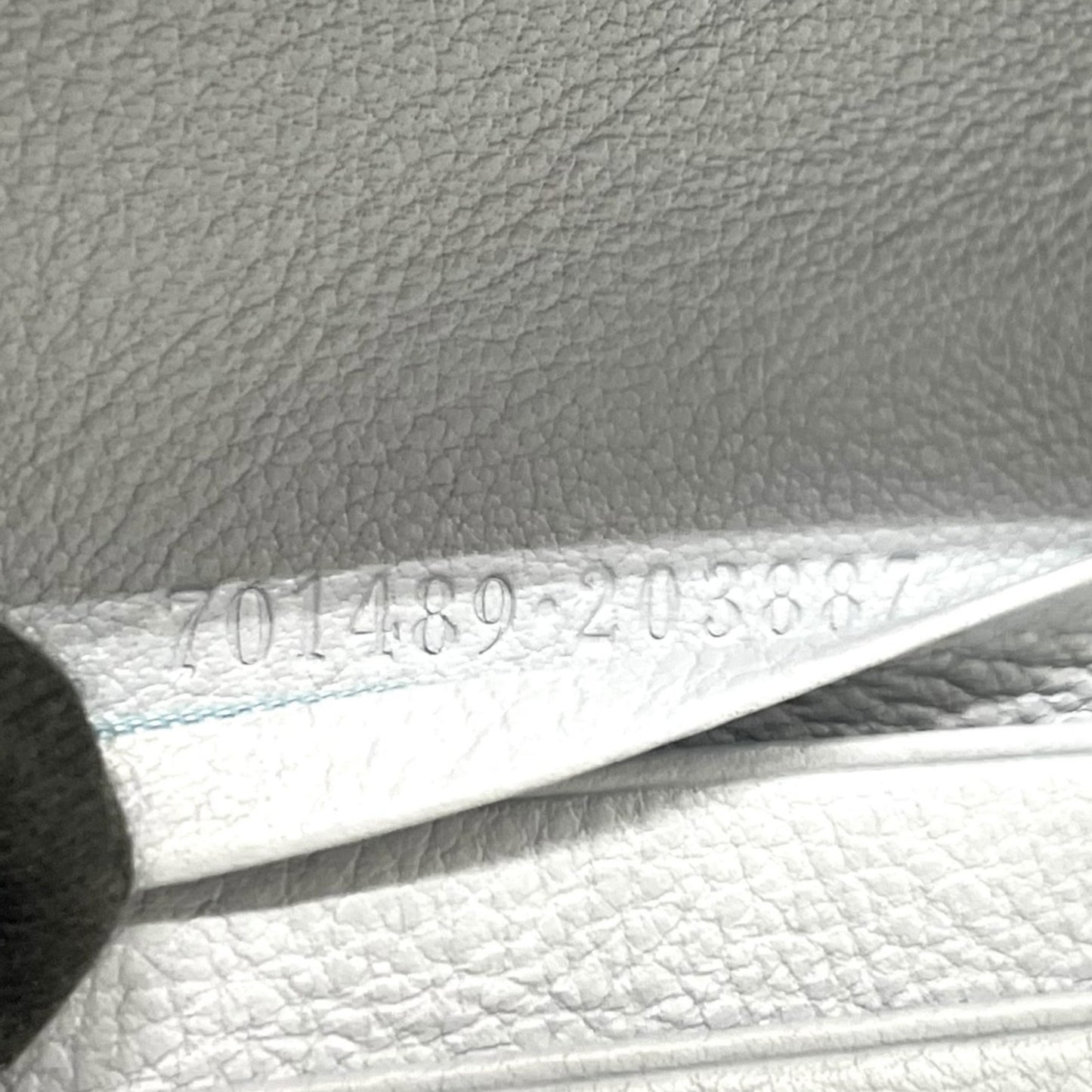 【新品同様】 GUCCI グッチ GGスプリーム アイスクリーム 二つ折り財布 コンパクトウォレット ベージュ×ライトブルー PVC レザー レディース 701489 M2