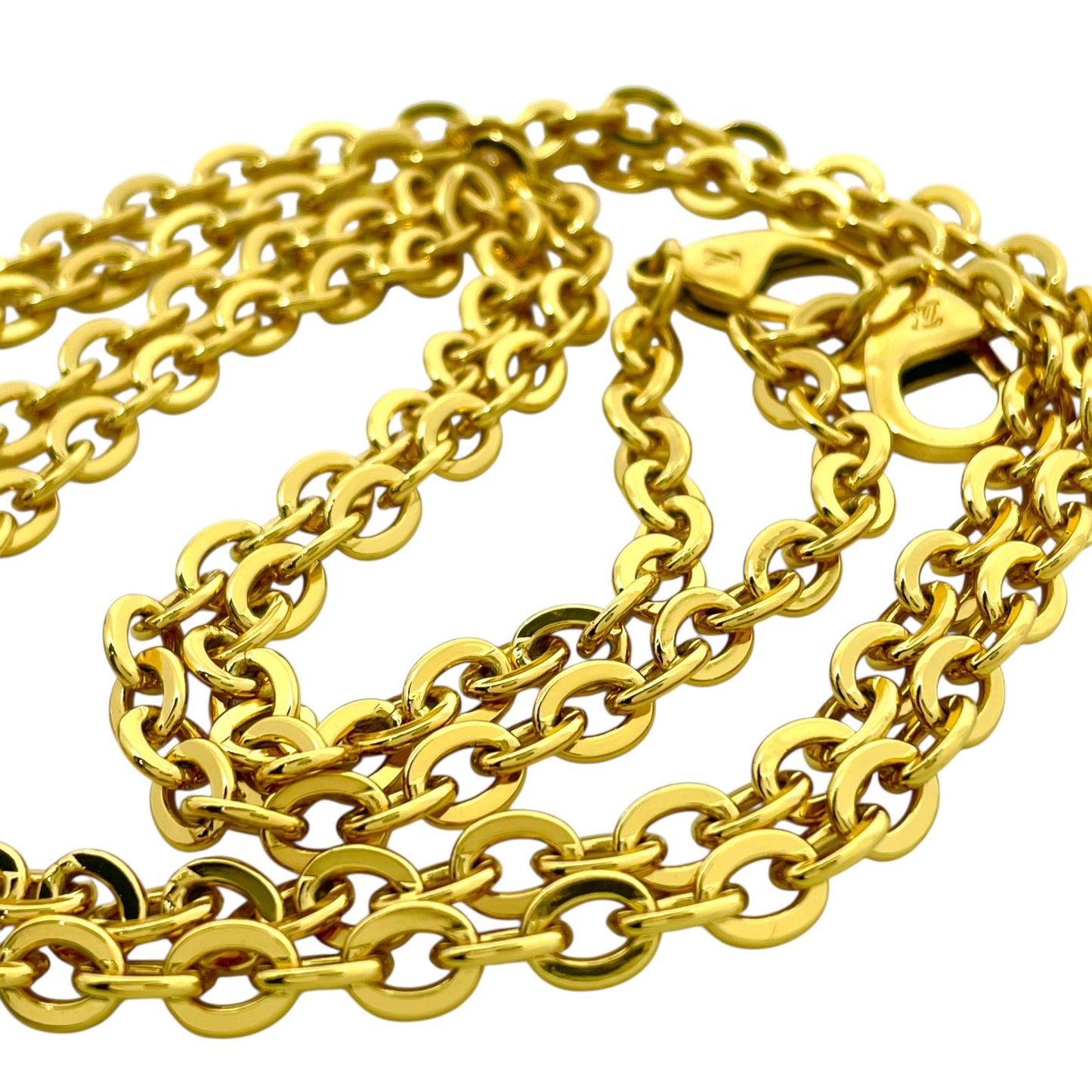 極美品 Louis Vuitton ルイ・ヴィトン チェーンショルダーストラップ ゴールドカラー 取り外し可 ゴールドメッキ 希少 レディース M2