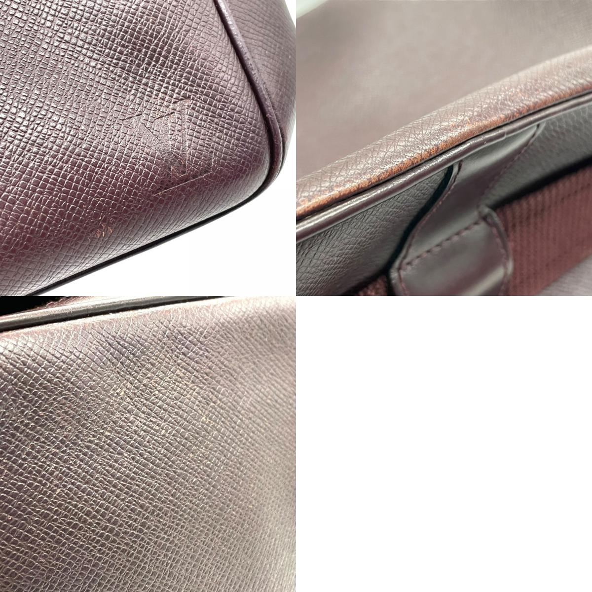 LOUIS VUITTON ルイヴィトン タイガ リポーター M30156/SP0958 エンジ レザー ルイヴィトン Louis Vuitton タイガ ショルダーバッグ ブラウン 茶色 レザー ゴールド金具 スクエア型 ヴィンテージ C