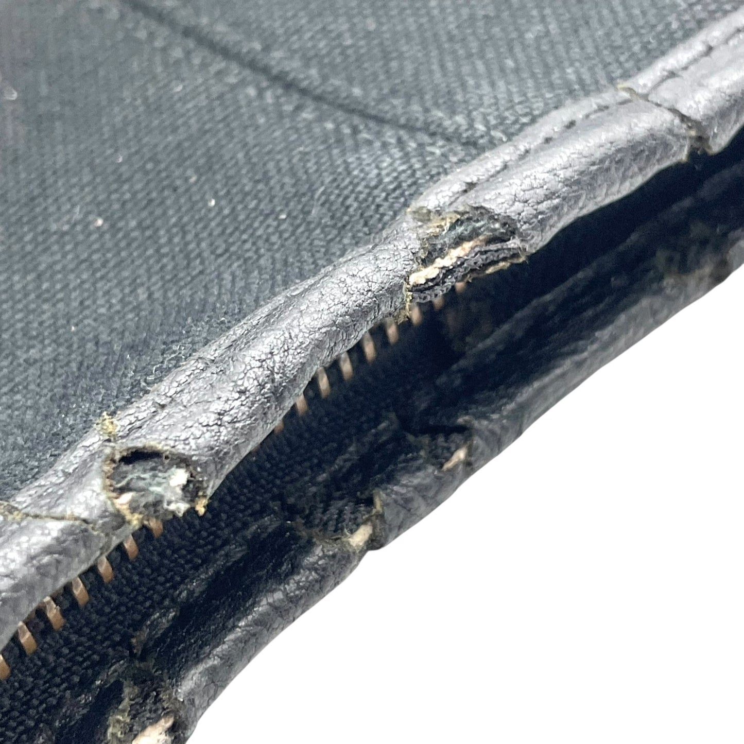 BURBERRY BLUE LABEL バーバリーブルーレーベル ショルダーバッグ キャンバス/レザー ブラック【中古】 レディース