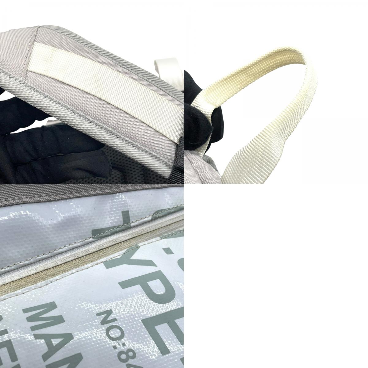 アビレックス AVIREX リュック バックパック ミリタリー ロールトップ グレー 白 ホワイト 大容量 メンズ レディース U11