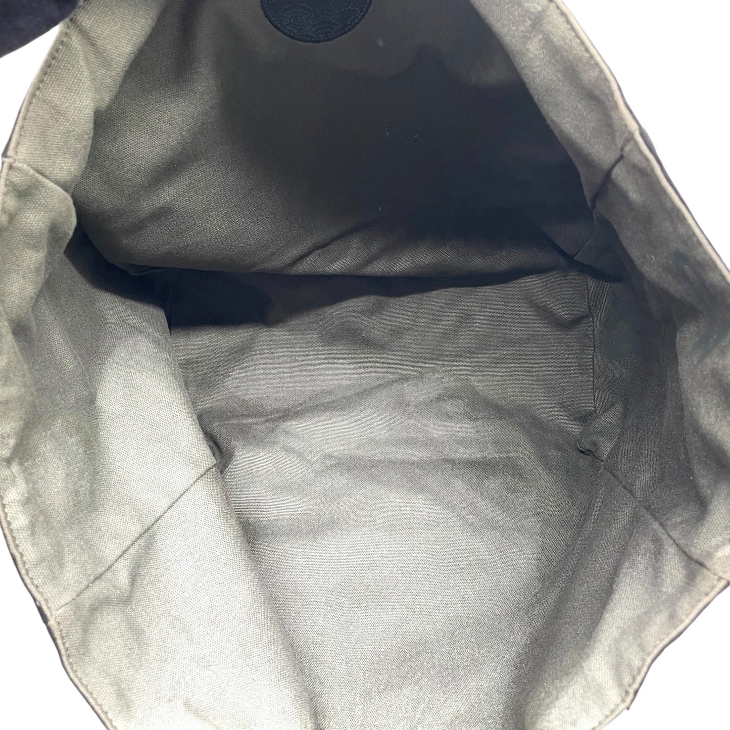 アニエスベー agns b. トートバッグ キャンバス 黒 ブラック ロゴプリント 大容量 ショルダー T3