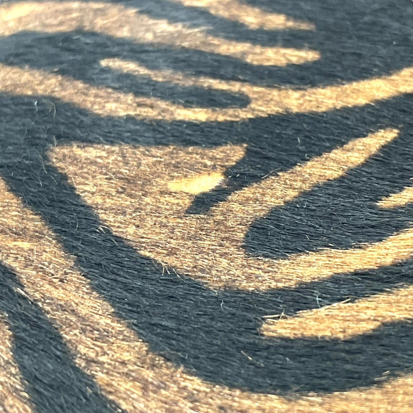 フルラ FURLA ハラコ レザー チェーンショルダーバッグ ゼブラ柄 アニマル柄 茶色 ブラン 金金具 ゴールド金具 ミニバッグ C14