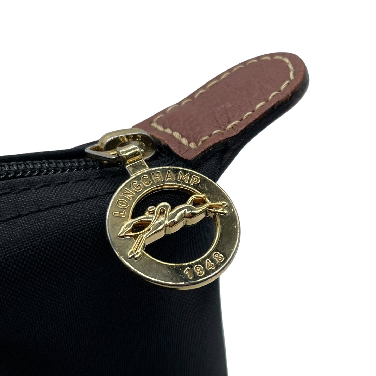 ロンシャン LONGCHAMP ル・プリアージュ トートバッグ Sサイズ ブラック黒 ブラウン 茶色 ナイロン レザー 折りたたみ 軽量 U17