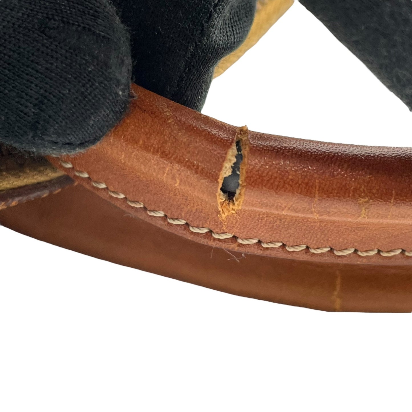 Authentic CELINE Vintage Macadam Handbag Brown PVC Leather Gold Hardware Logo Women's