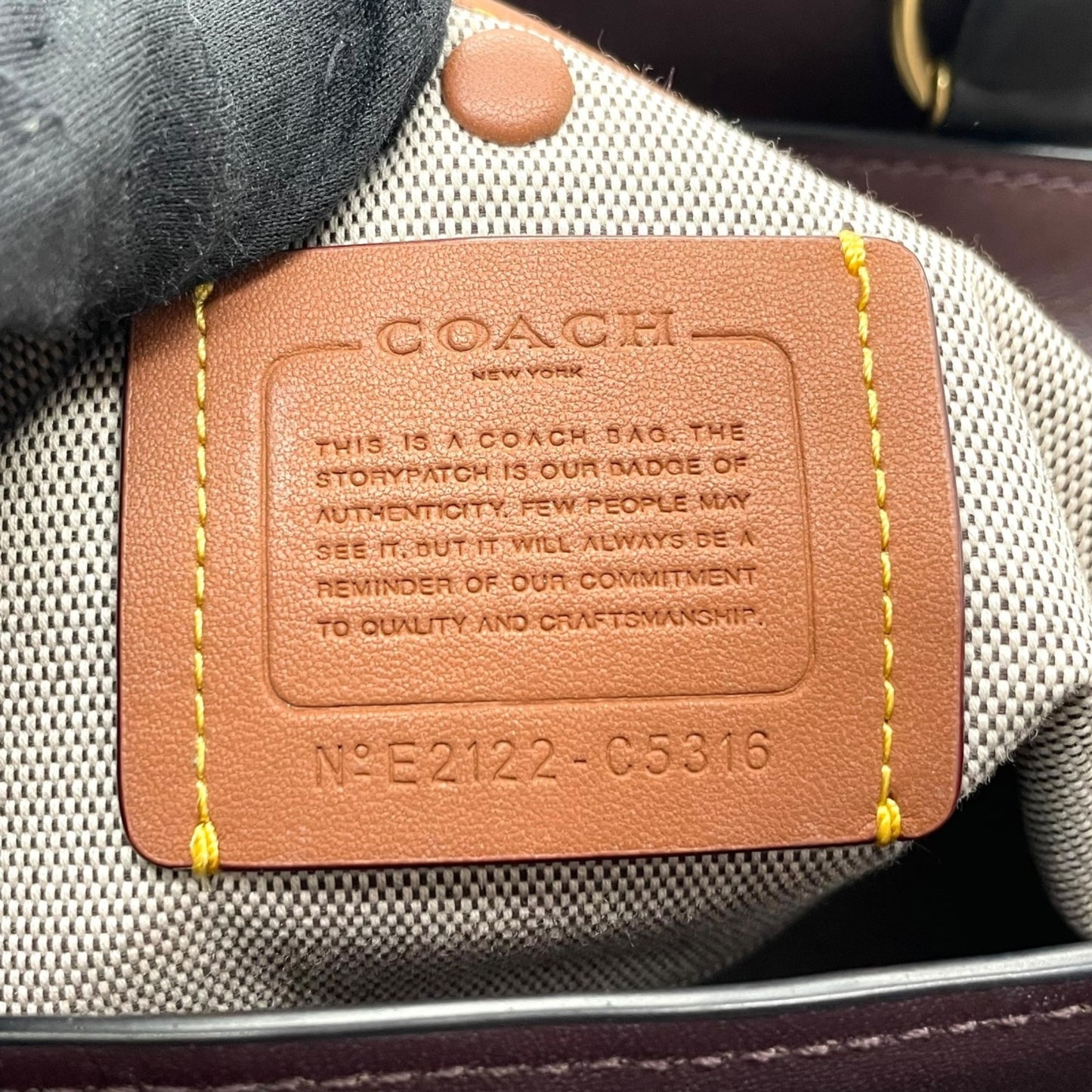 Authentic COACH Tate Carryall 2WAY Handbag Shoulder Bag Dark Green Black Leather Horse Logo