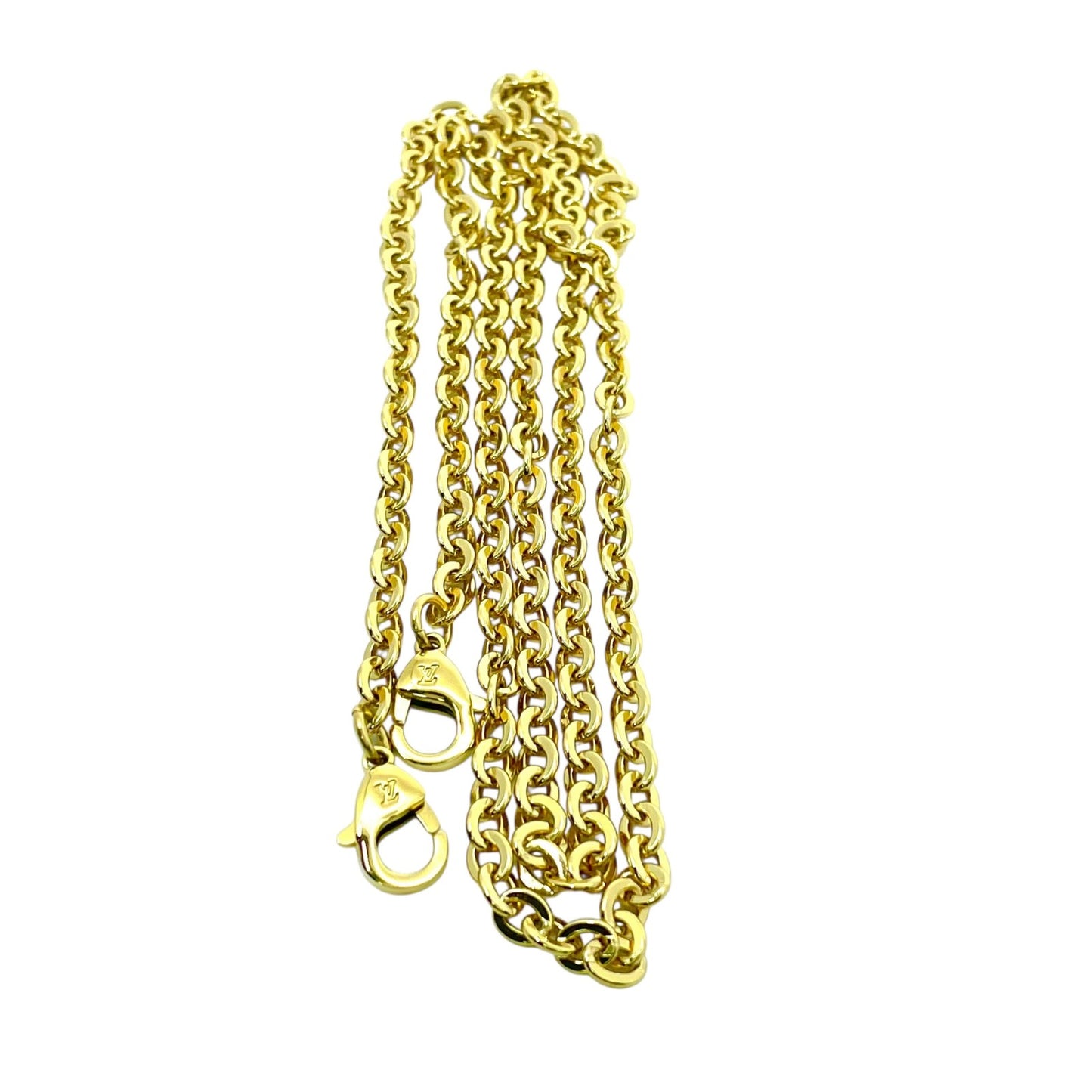 極美品 Louis Vuitton ルイ・ヴィトン チェーンショルダーストラップ ゴールドカラー 取り外し可 ゴールドメッキ 希少 レディース M2