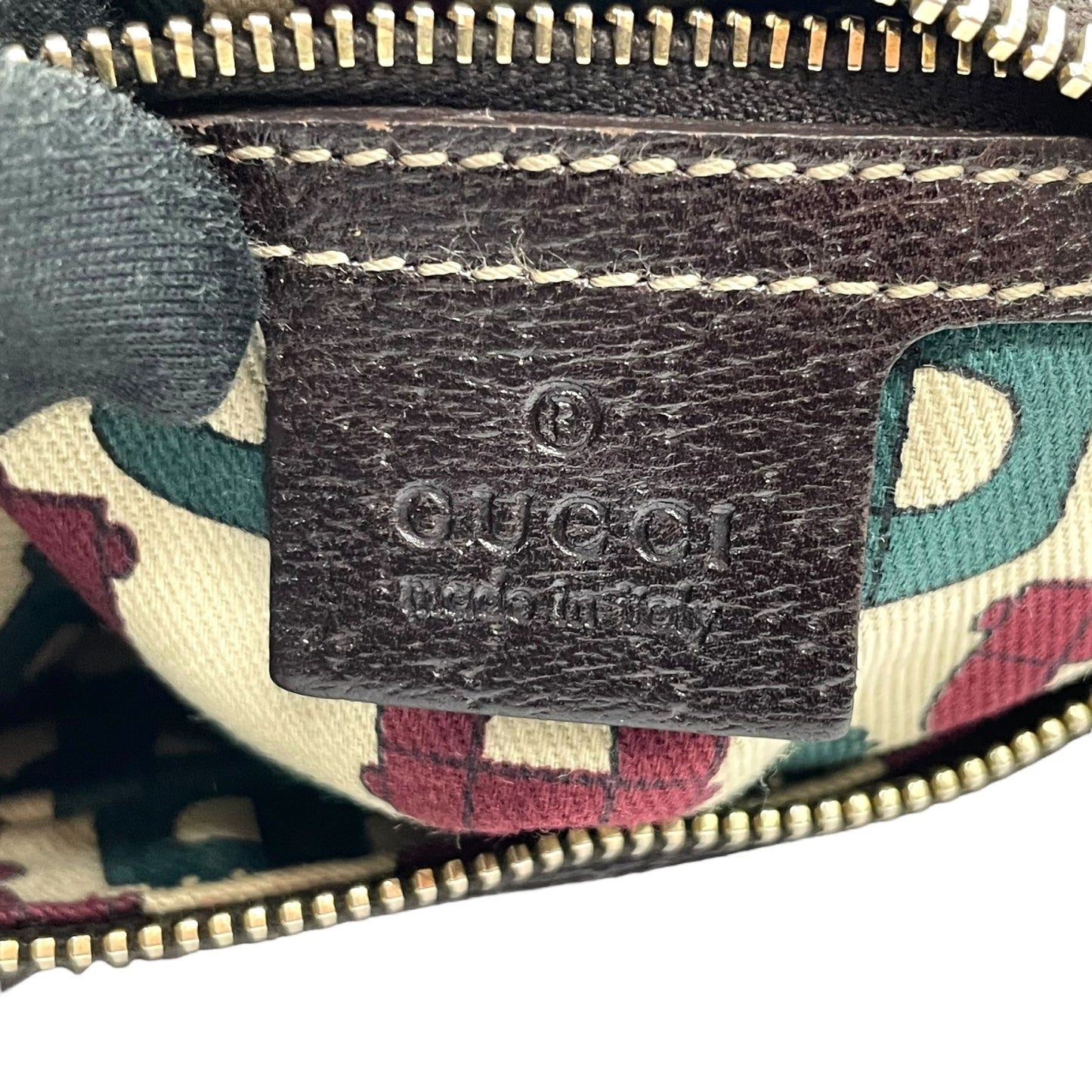 希少 GUCCI グッチ ワンショルダー ショルダーバッグ GG柄 スエード×レザー ブラウン 茶色 エンボス Y2K 153010 肩掛け B3