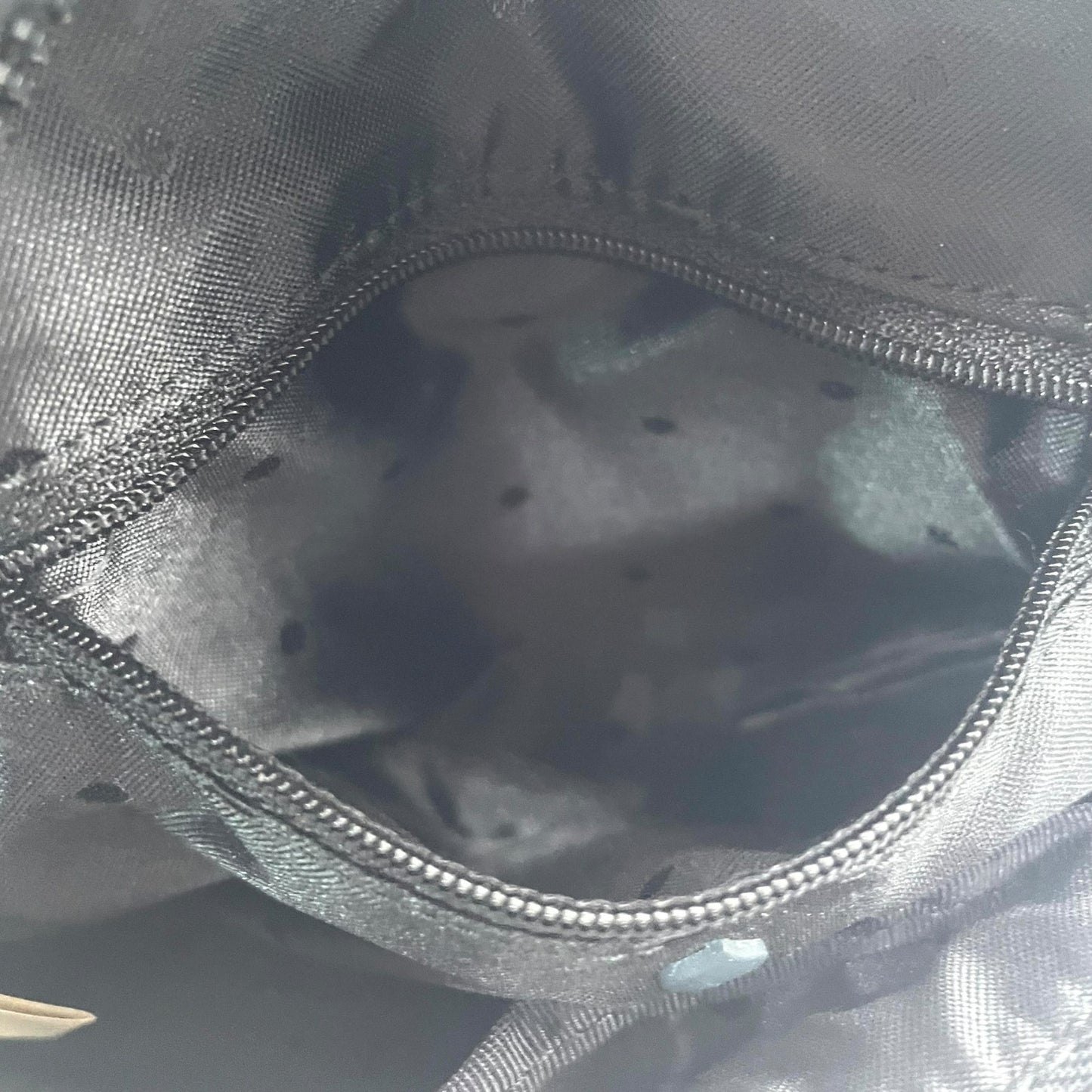 ケイトスペード KATE SPADE リュック レオパード柄 バックパック ベージュ×ブラック 黒 ナイロン レディース U8