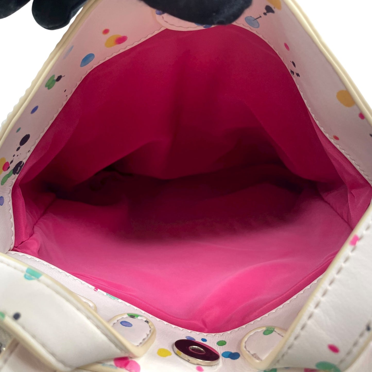 デシグアル Desigual バックパック リュック 白 ホワイト カラフル ペイント柄 マルチカラー アートデザイン S95