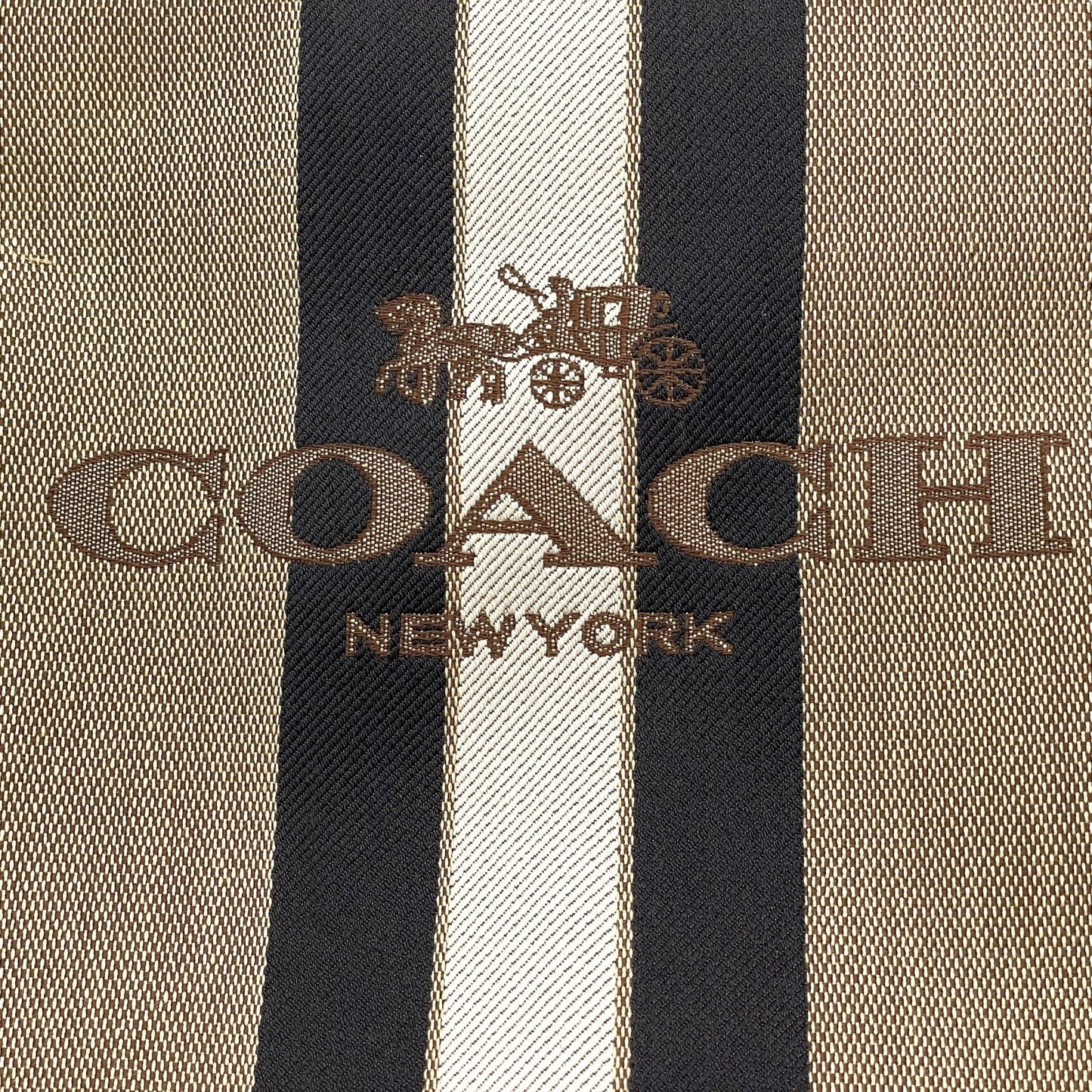 コーチ COACH ホースアンドキャリッジ ロゴ 馬車 キャンバス ショルダーバッグ ベージュ ネイビー レザー S50