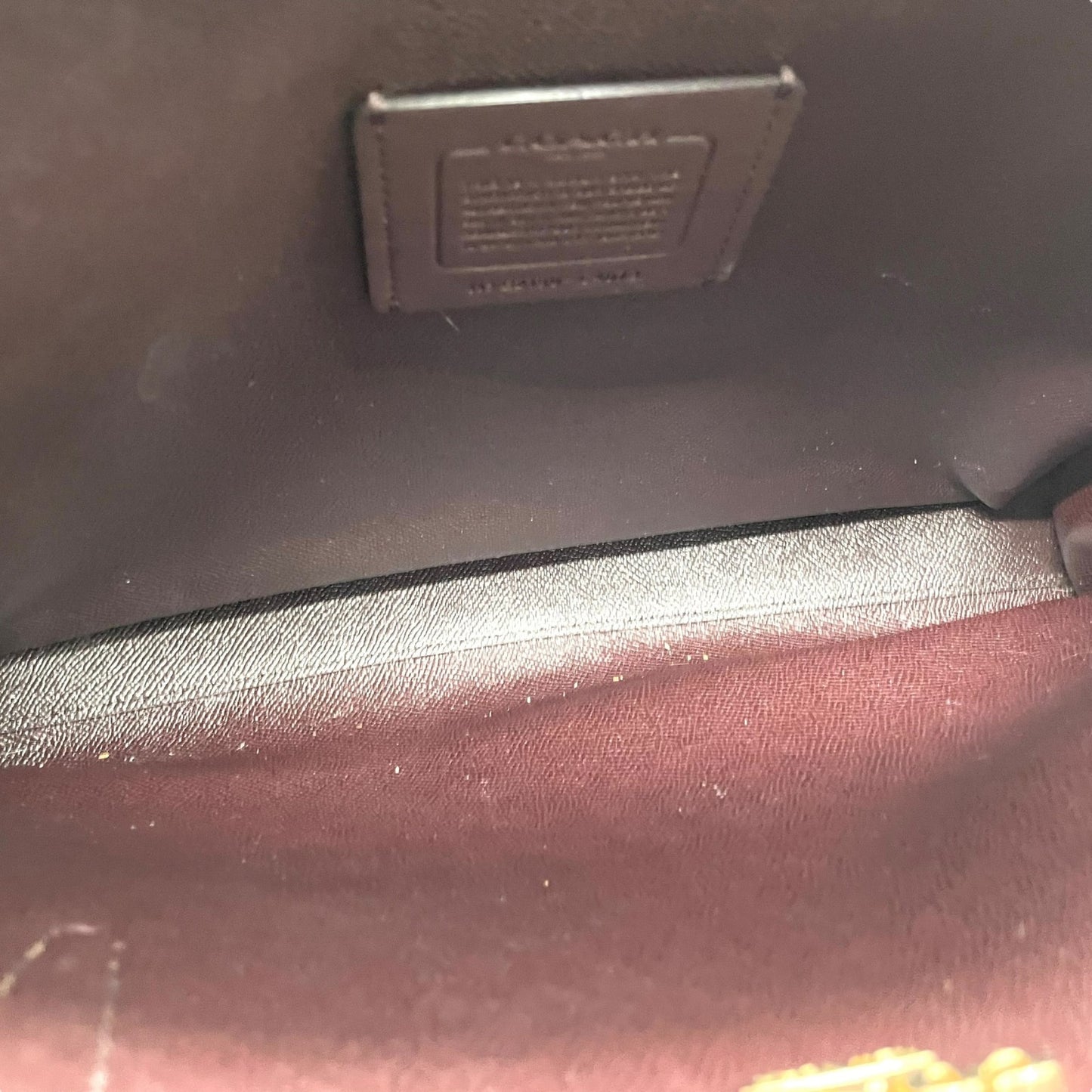 美品 コーチ COACH トートバッグ ハンドバッグ ペブルドレザー C4076 ベージュ A4収納可 金金具 ゴールド金具 ビジネスバッグ 2