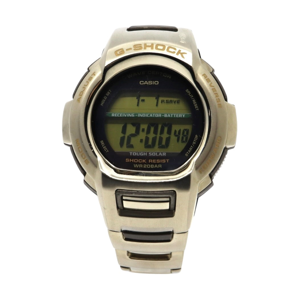 【美品/稼働品】カシオ G-SHOCK GW-600WCJ 2006 FIFAワールドカップ ドイツ大会 限定モデル 電波ソーラー The G メンズ 腕時計 デジタル ゴールド 20気圧防水 ヴィンテージ 希少 クリーニング済み G3