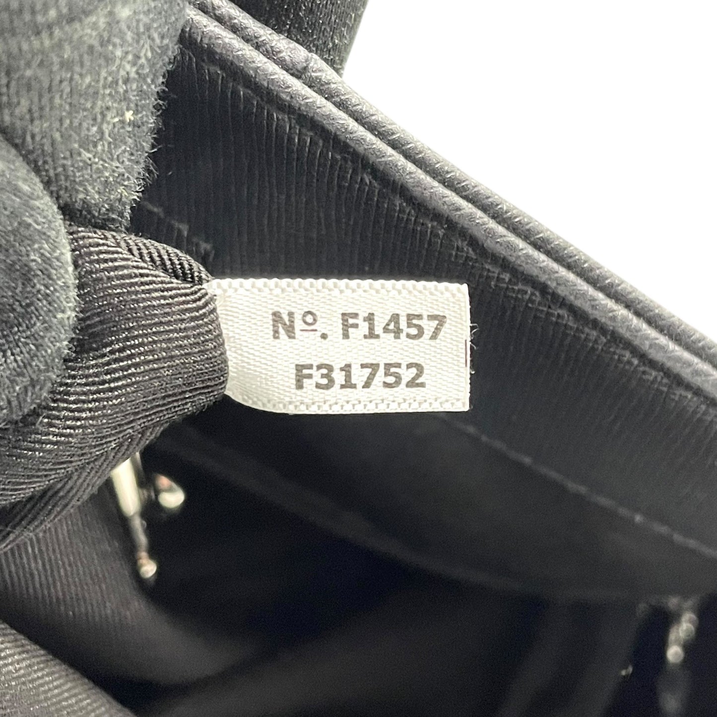 コーチ COACH トートバッグ チェーンハンドル ショルダー 肩掛け ロングハンドル F31752 黒 ブラック レザー クロシェット シルバー金具 A4対応 通勤 通学 U12