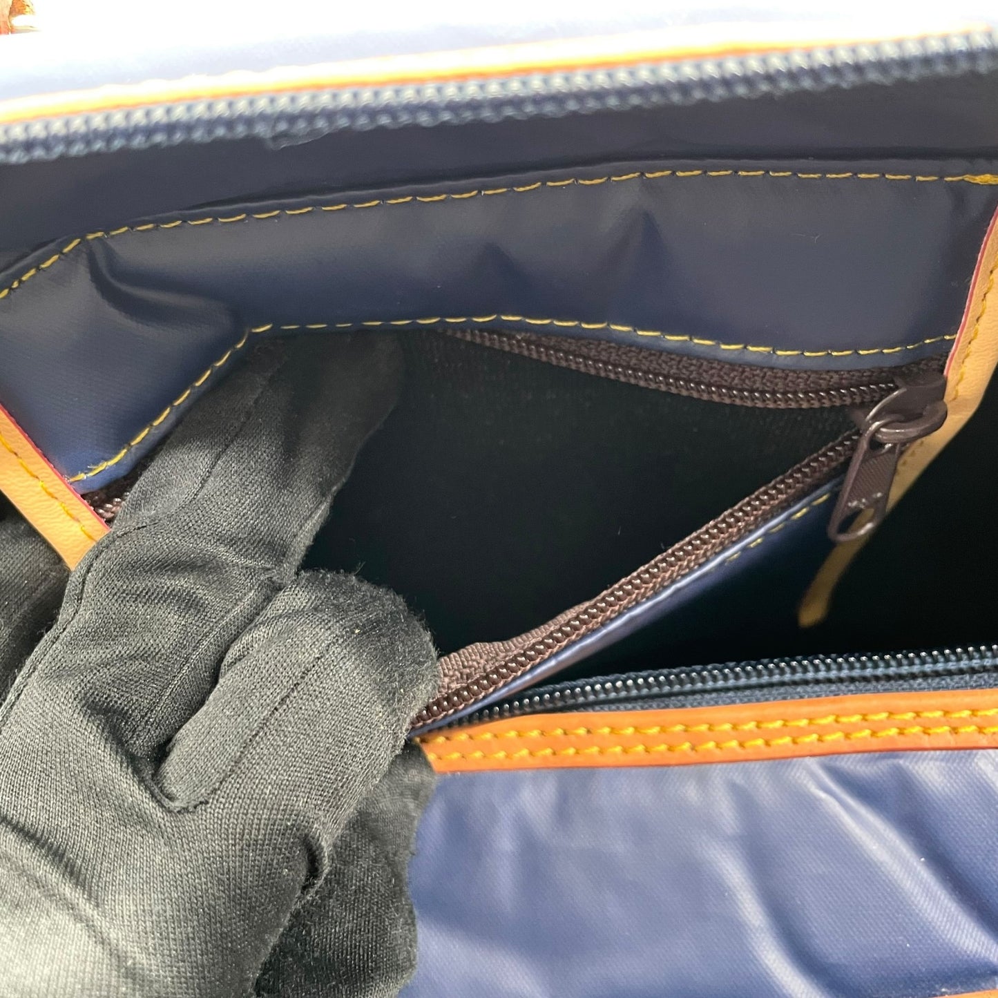 ハンティングワールド HUNTING WORLD ナイロン レザー ボストンバッグ ネイビー 紺 ブラウン 茶色 旅行 出張 軽量 メンズ レディース U17