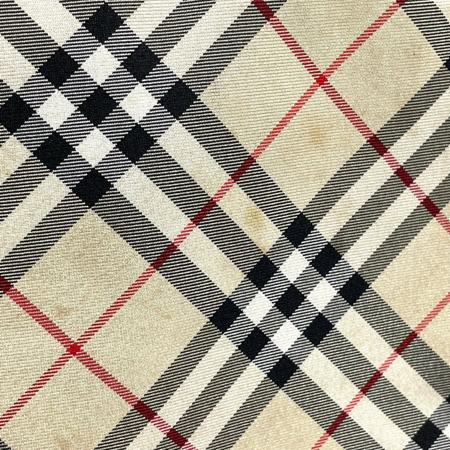 BURBERRY BLUE LABEL バーバリー ブルーレーベル ハンドバッグ ノバチェック ベージュ ブラック ナイロン×レザー シルバー金具 トート レディース U14