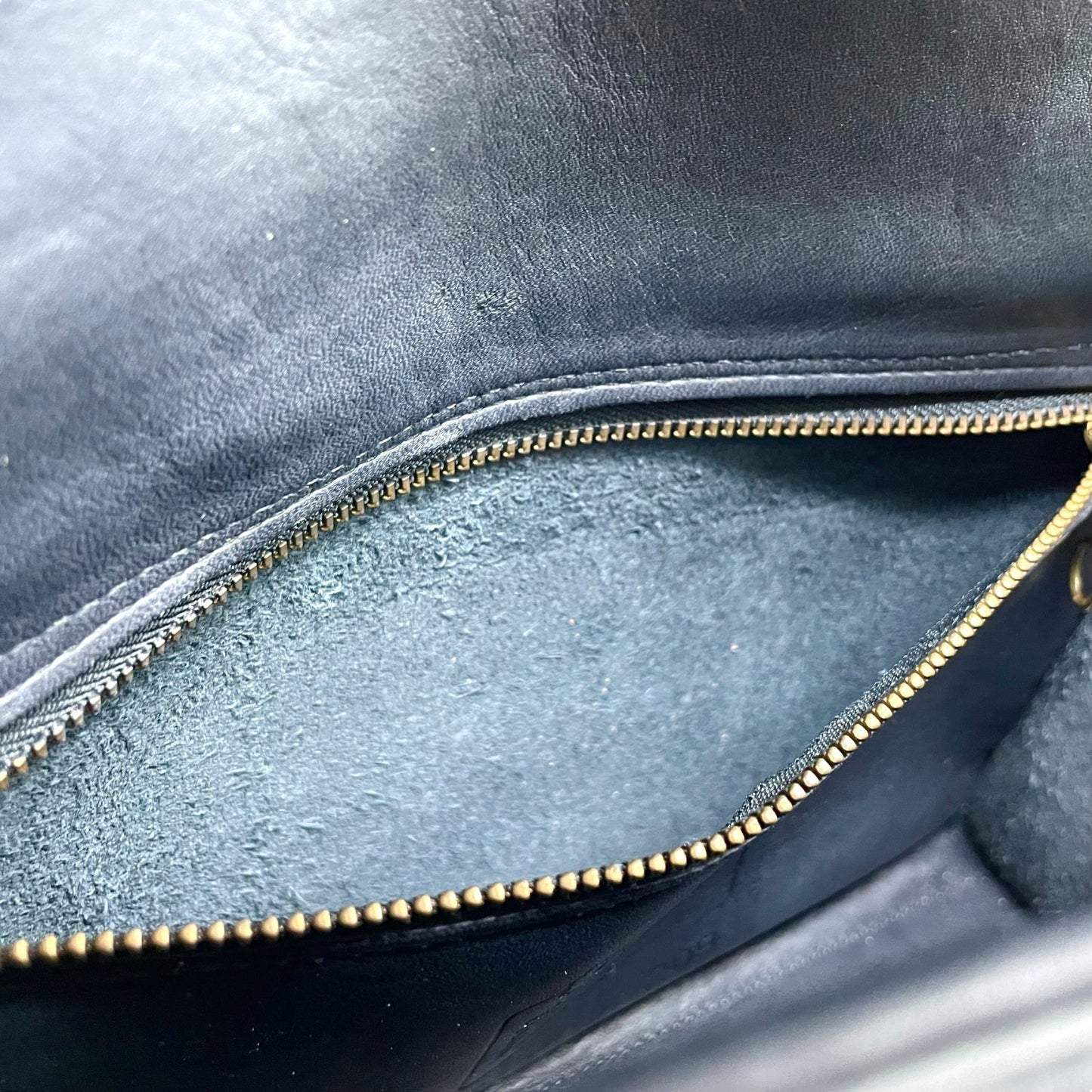 COACH オールドコーチ 2WAY ハンドバッグ ショルダーバッグ 紺 ネイビー オールレザー ターンロック ゴールド金具 クロスボディ 斜め掛け レディース S84