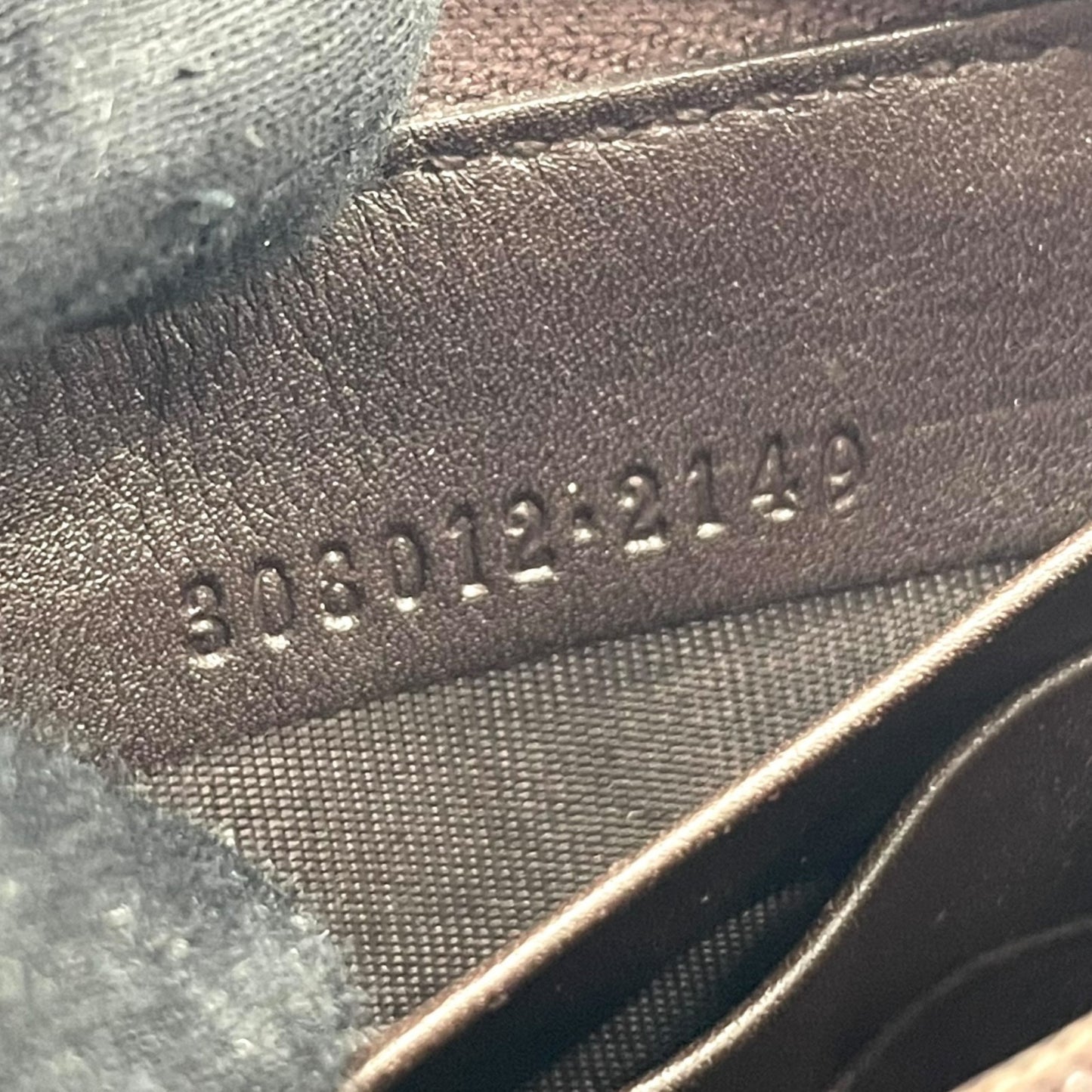 Authentic GUCCI Long Wallet Guccissima Black Brown Bicolor Leather Gold Interlocking G