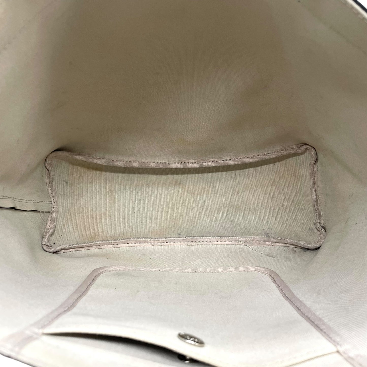 美品 エルベシャプリエ Herve Chapelier トートバッグ GPライン ブラック 黒 コーテッドキャンバス レザー調 シンプル 上品 バッグ レディース A