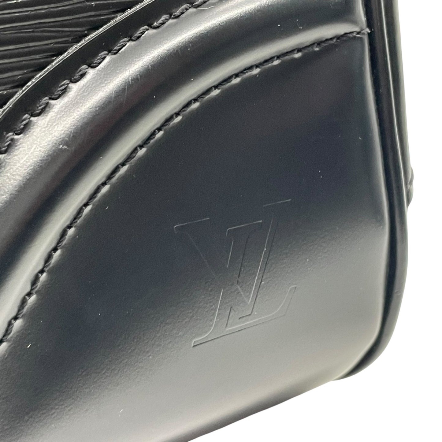 LOUIS VUITTON ルイ・ヴィトン M59322 ハンドバッグ レザー ブラック【中古】 ユニセックス