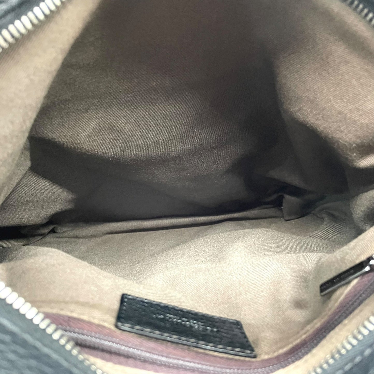 ドルチェ＆ガッバーナ Dolce & Gabbana ドルガバ D&G レオパード アニマル ショルダーバッグ キャンバス 黒 ブラック レザー コンビ ヴィンテージ C6