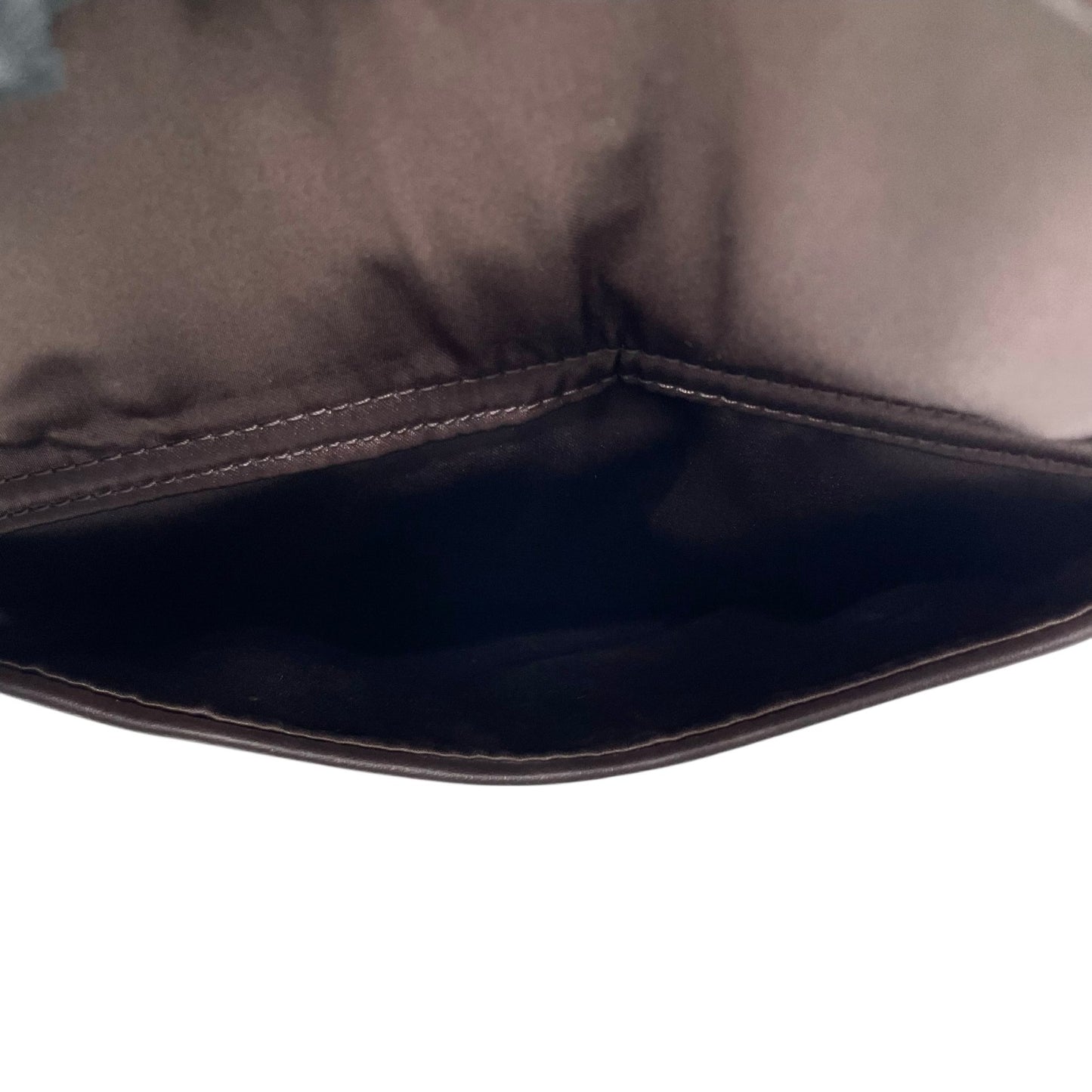 コーチ COACH ハンドバッグ キャンベル F24686 ダークブラウン オールレザー ベルトデザイン ゴールド金具 斜め掛け可 レディース U17