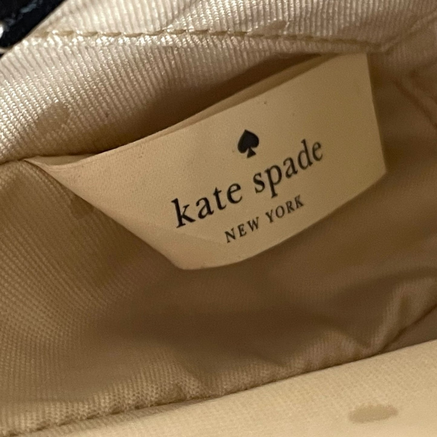 ケイトスペード Kate Spade 2WAY ショルダーバッグ 型押し レザー ホワイト 白 ブラック 黒 バイカラー 上品 レディース S81