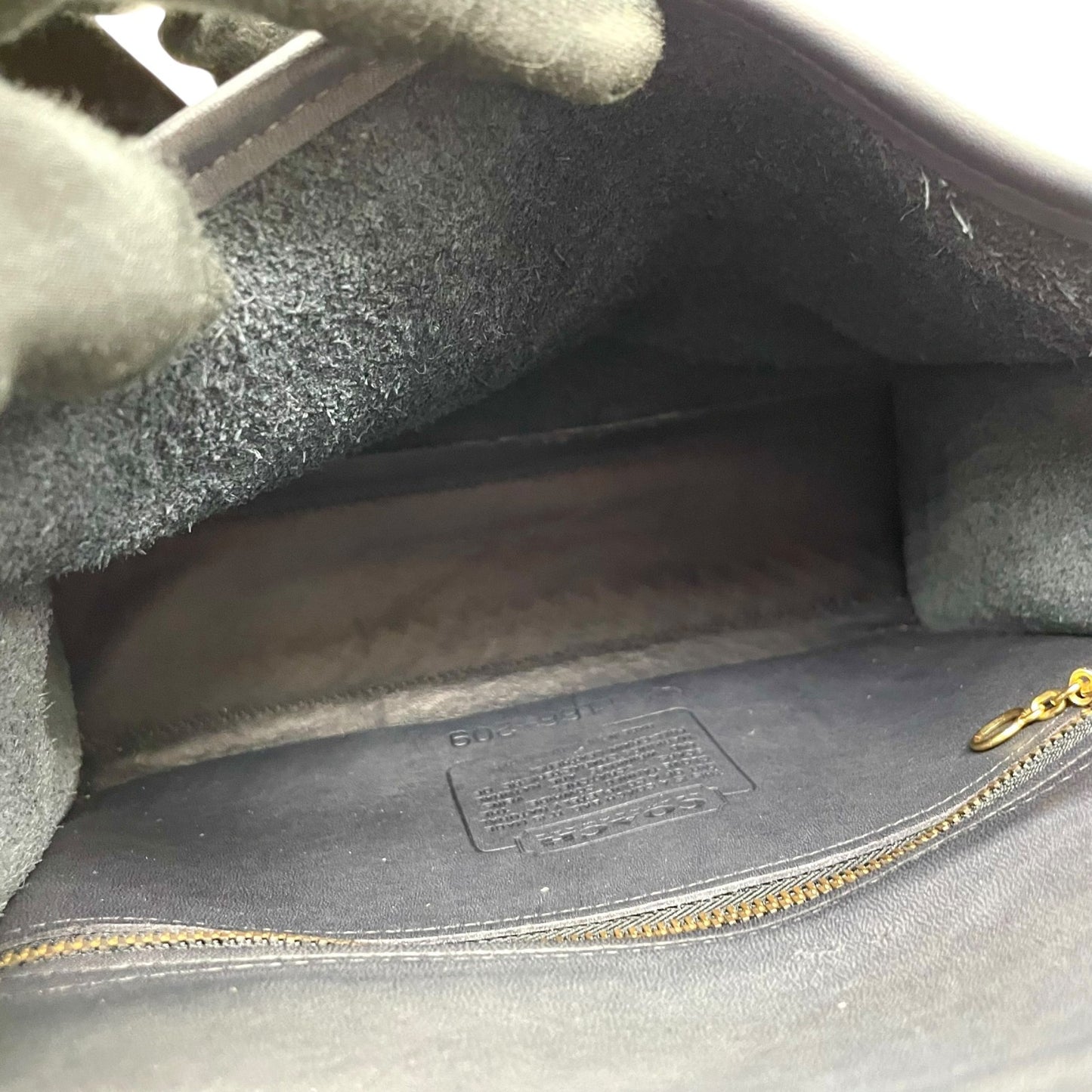 COACH オールドコーチ 2WAY ハンドバッグ ショルダーバッグ 紺 ネイビー オールレザー ターンロック ゴールド金具 クロスボディ 斜め掛け レディース S84