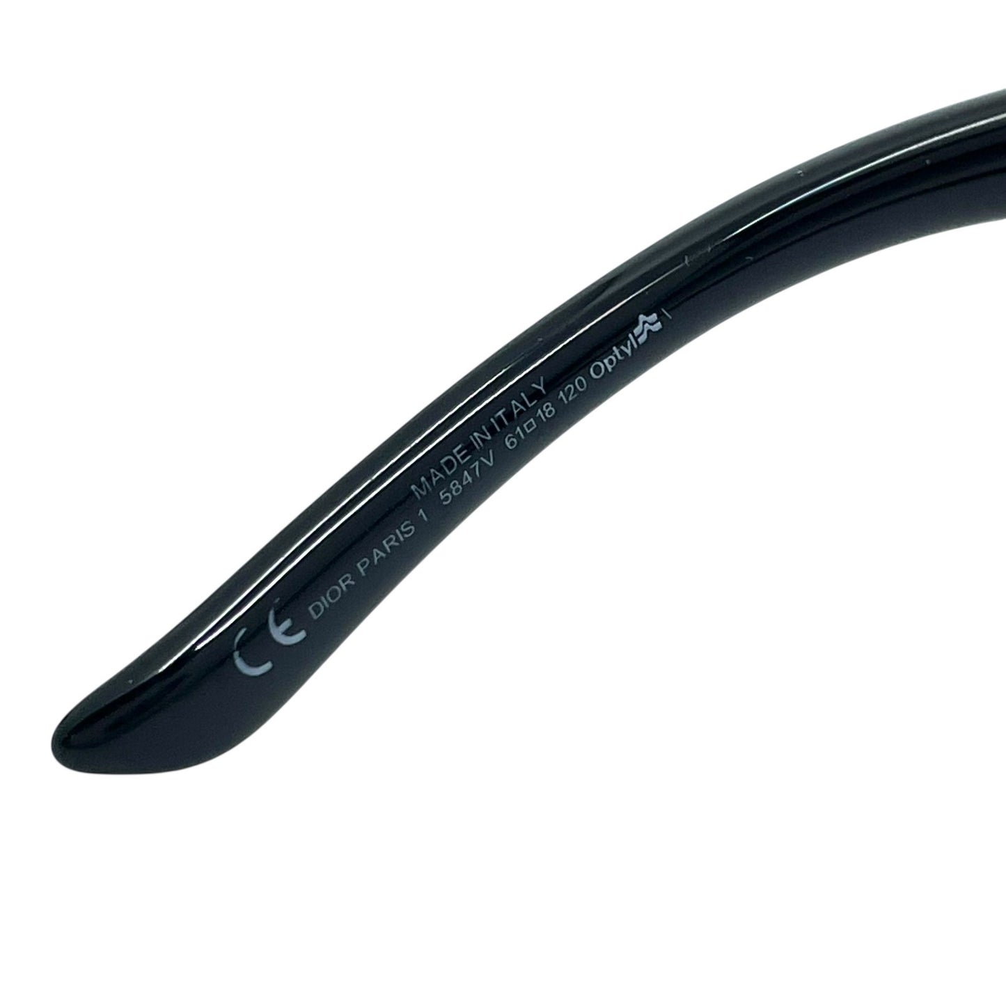 美品 Christian Dior デイオール サングラス 黒 ブラック プラスチック ロゴ グラデーション ヴィンテージ レディース W2